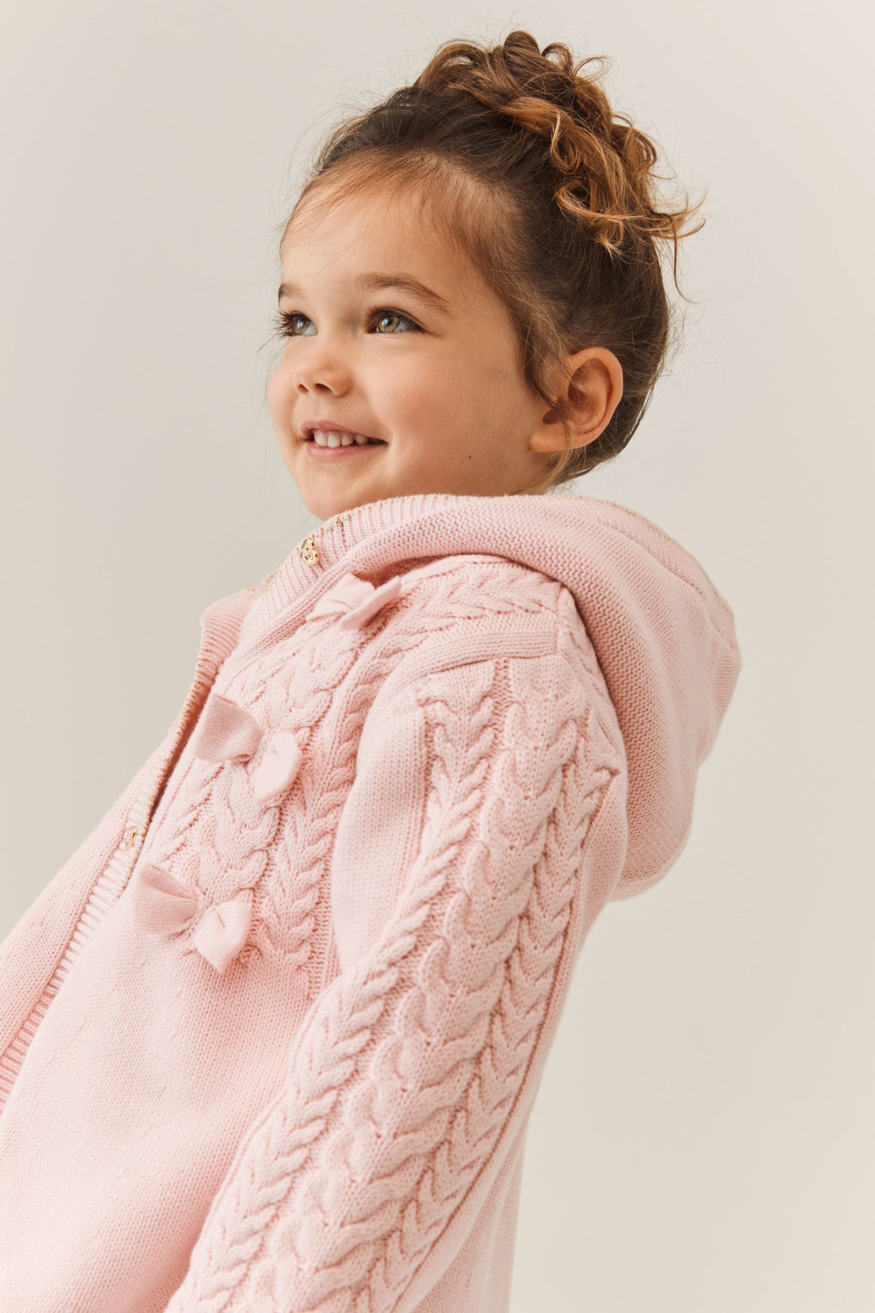 Pink Baker by Ted Baker Pink Knitted Coatigan