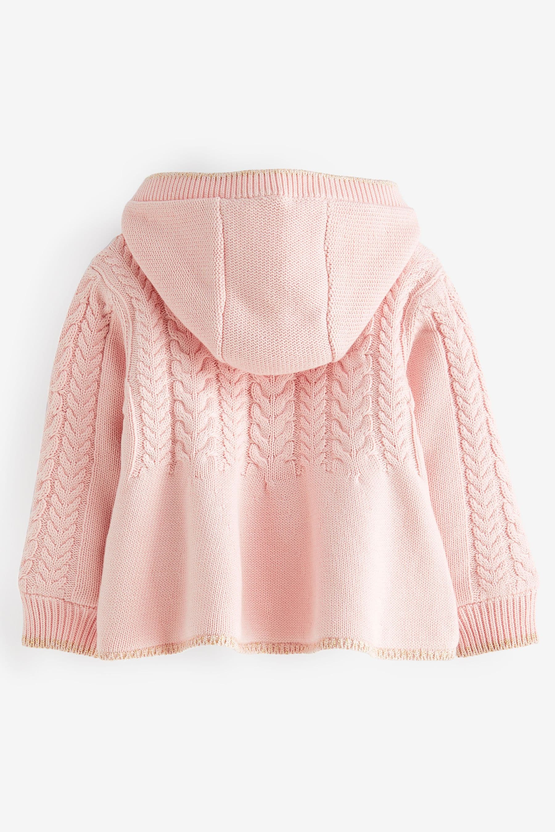 Pink Baker by Ted Baker Pink Knitted Coatigan