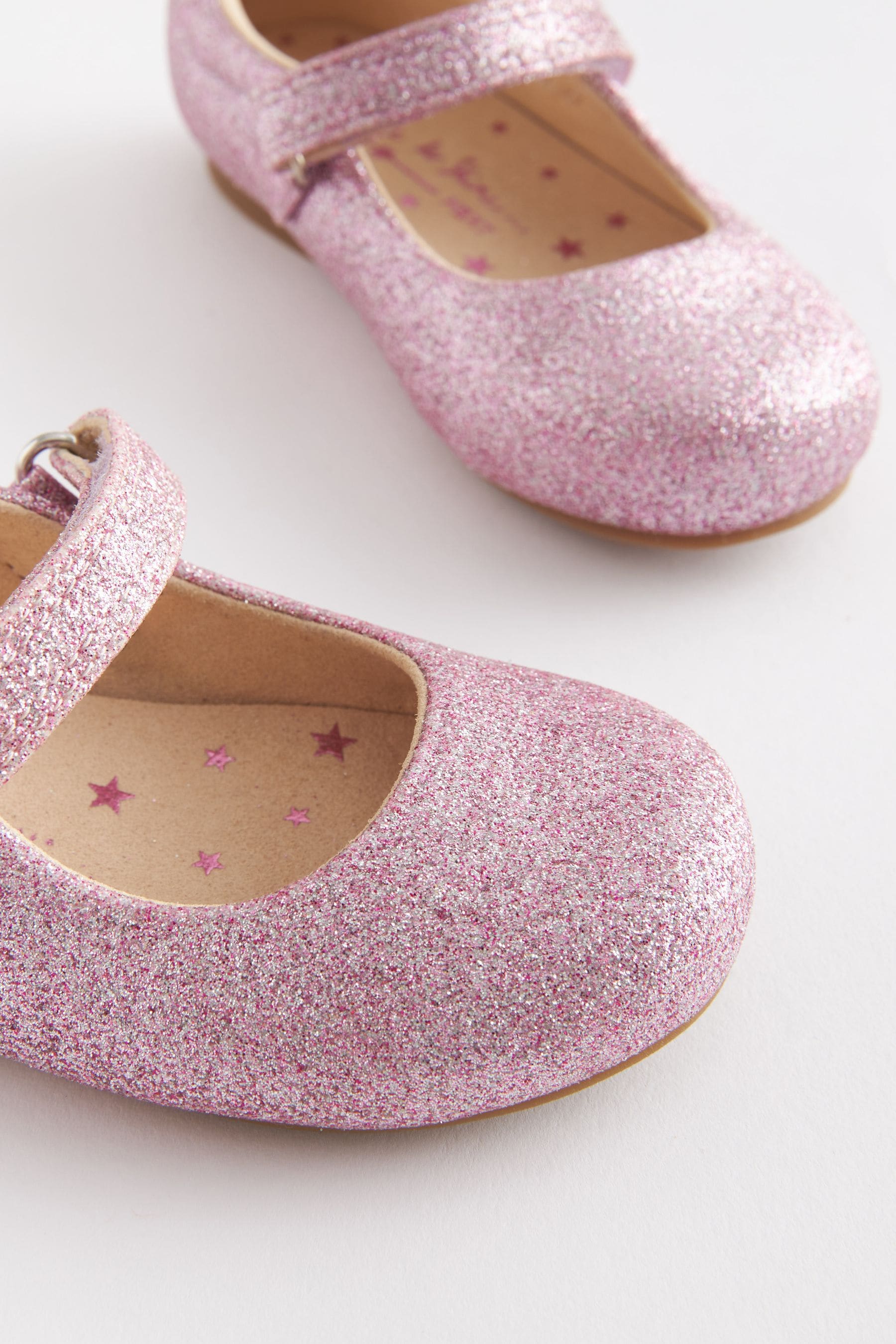 Pink Glitter Mary Jane Shoes