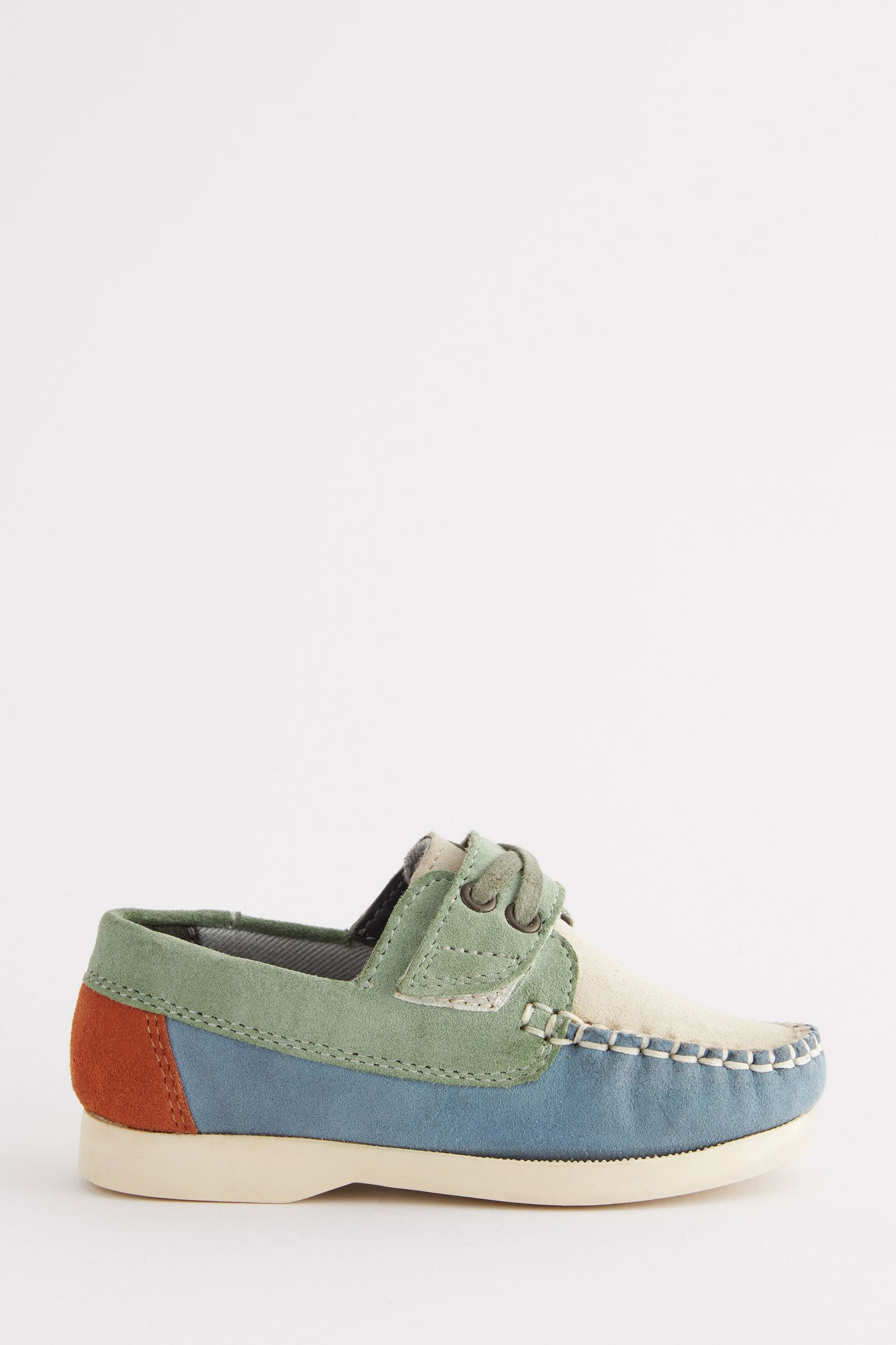 Mineral Colourblock Boat Shoes