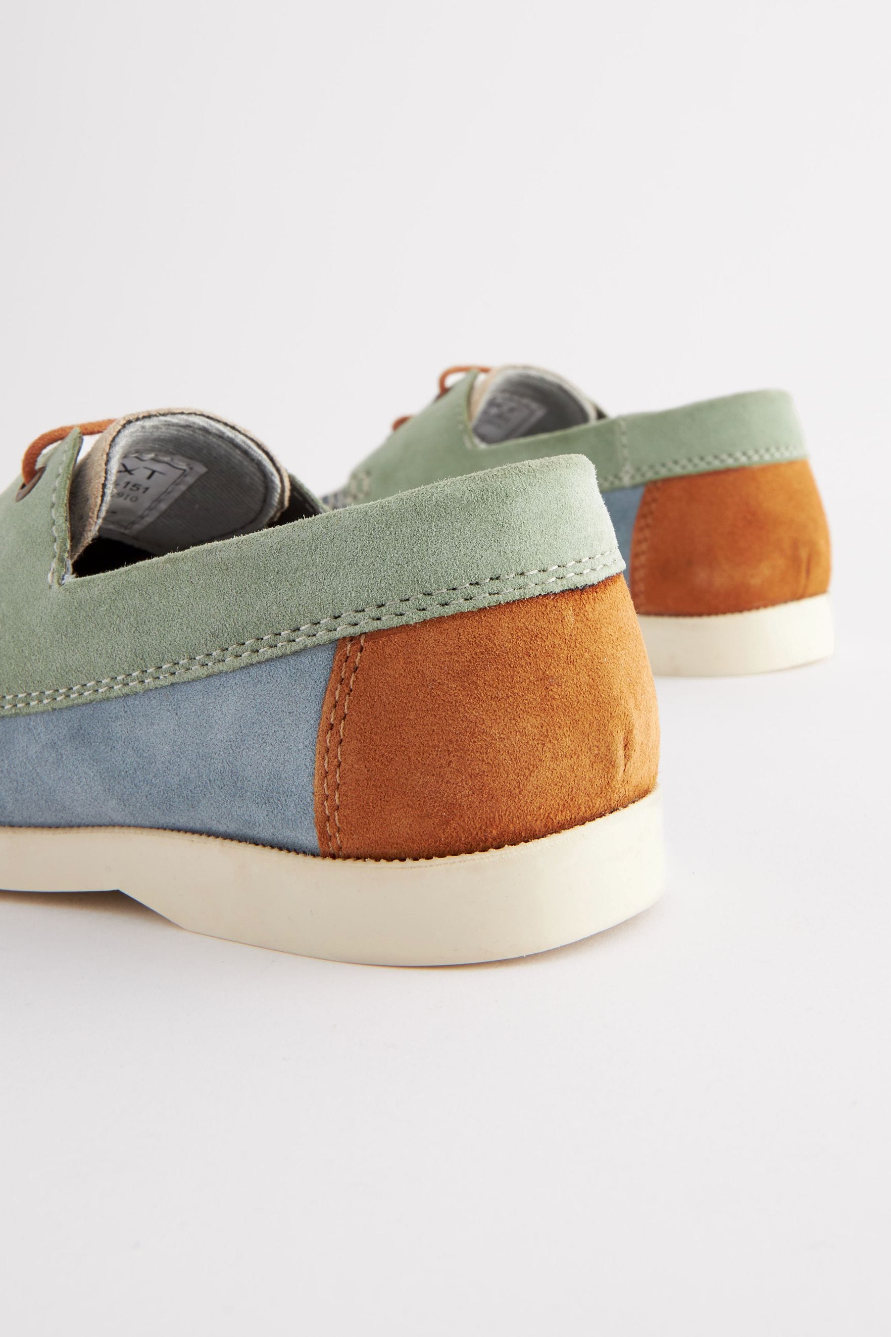 Mineral Colourblock Boat Shoes