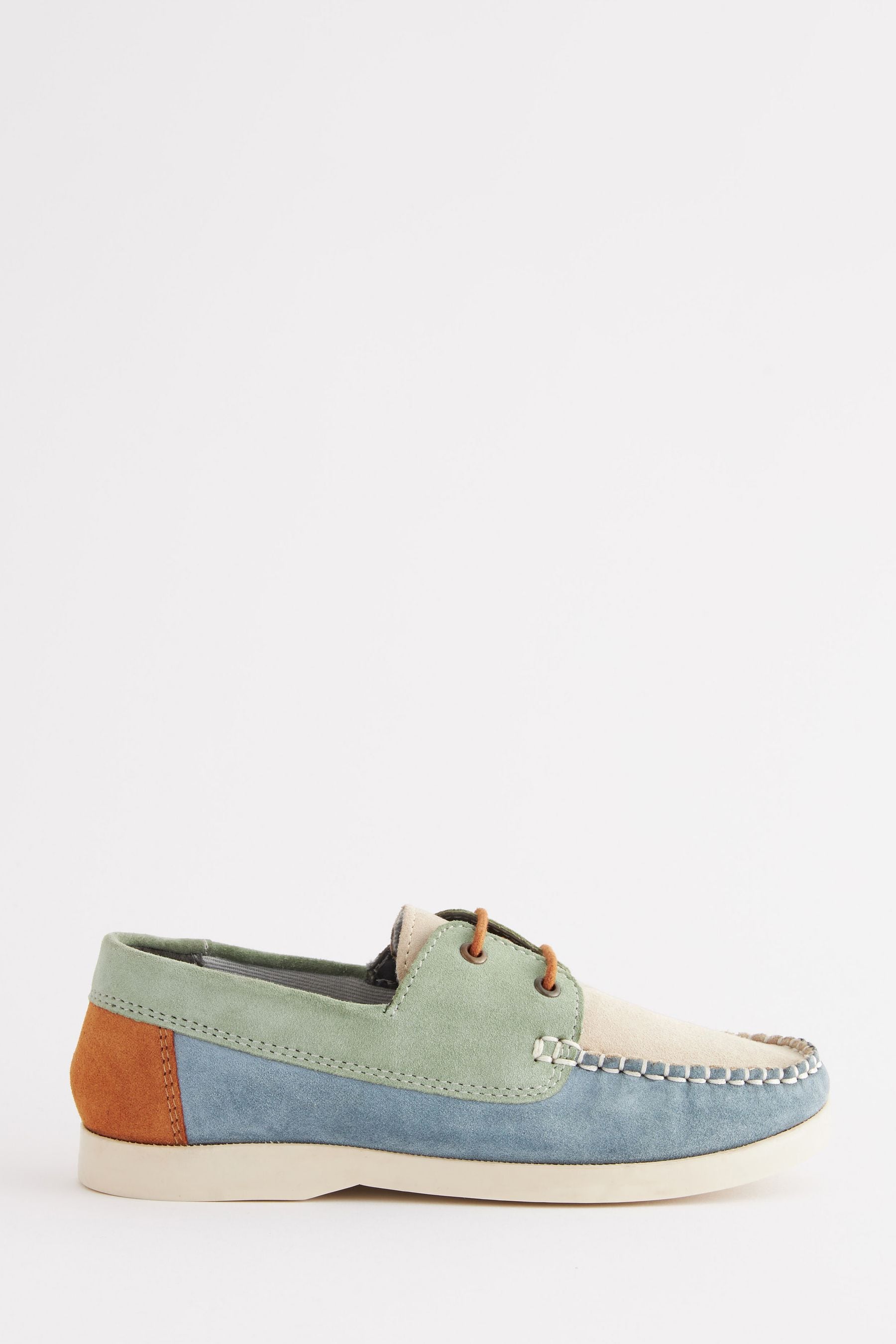 Mineral Colourblock Boat Shoes