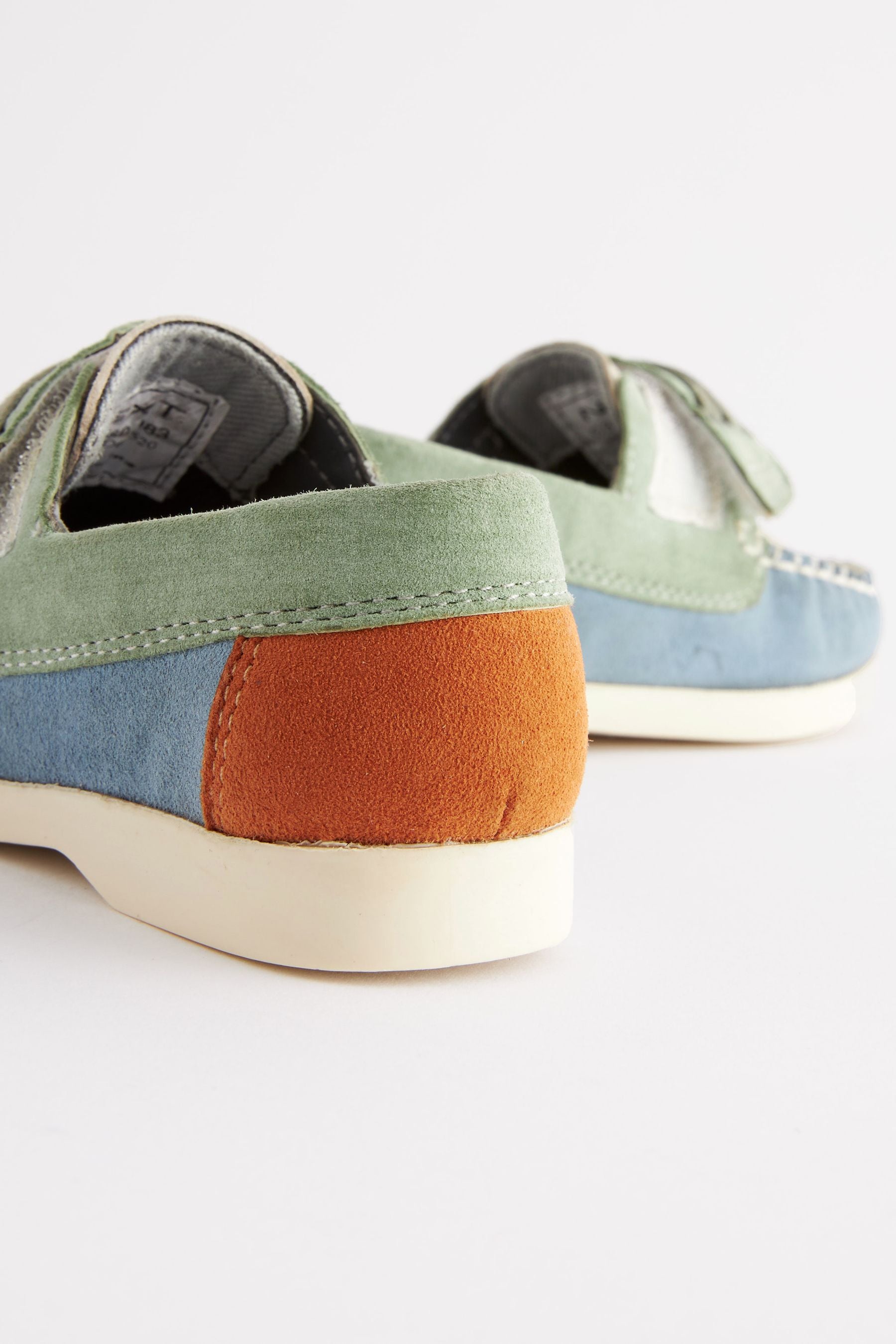 Mineral Colourblock Boat Shoes