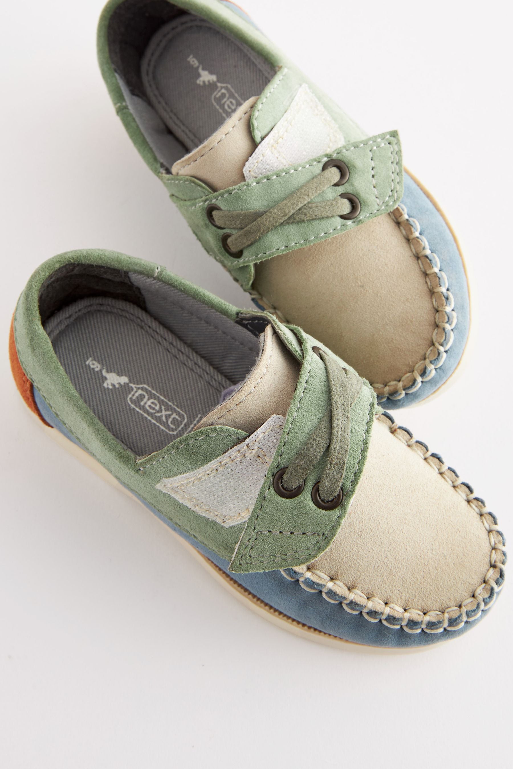 Mineral Colourblock Boat Shoes