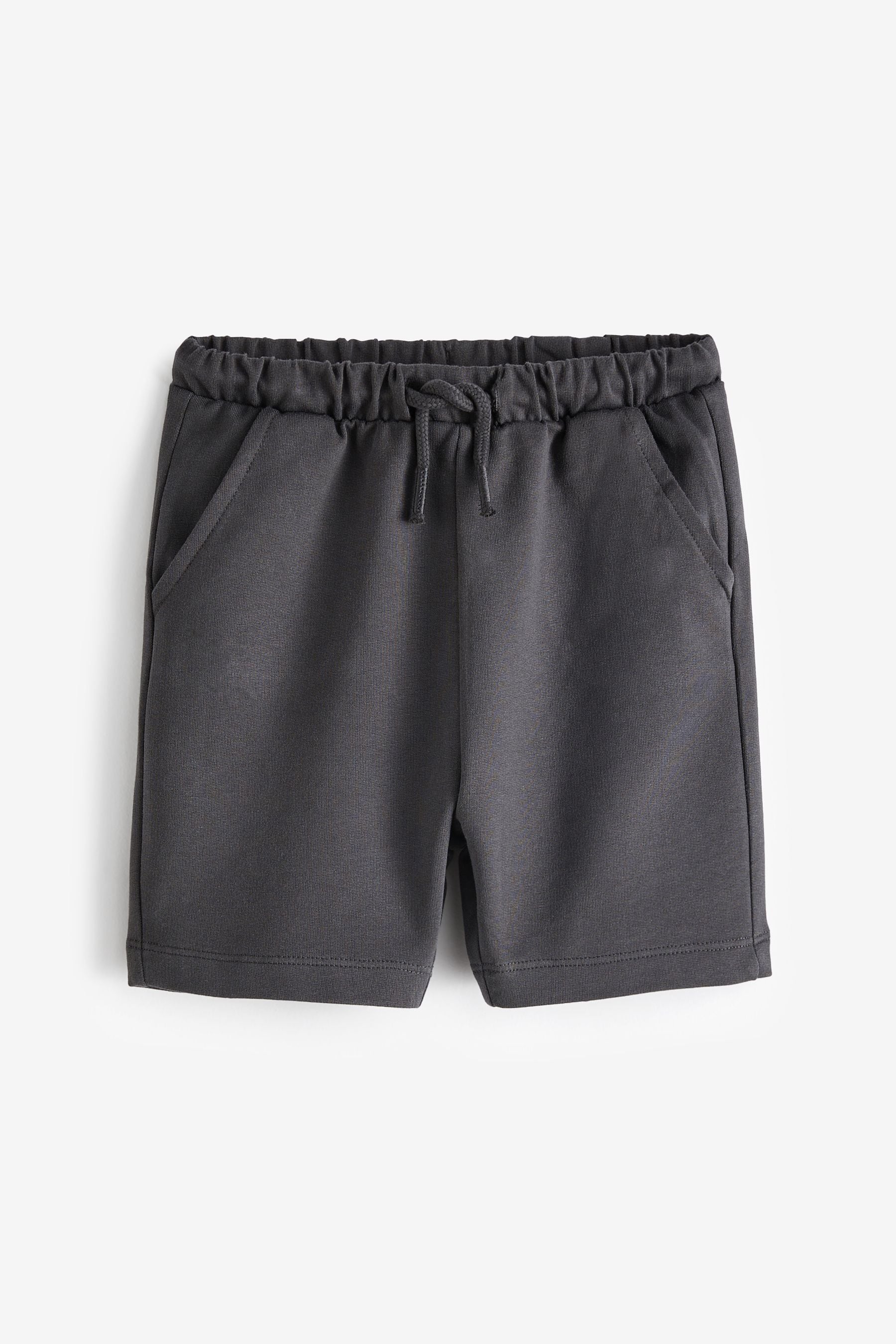 Mineral Blue/Charcoal/Light Grey Jersey Shorts 5 Pack (3mths-7yrs)