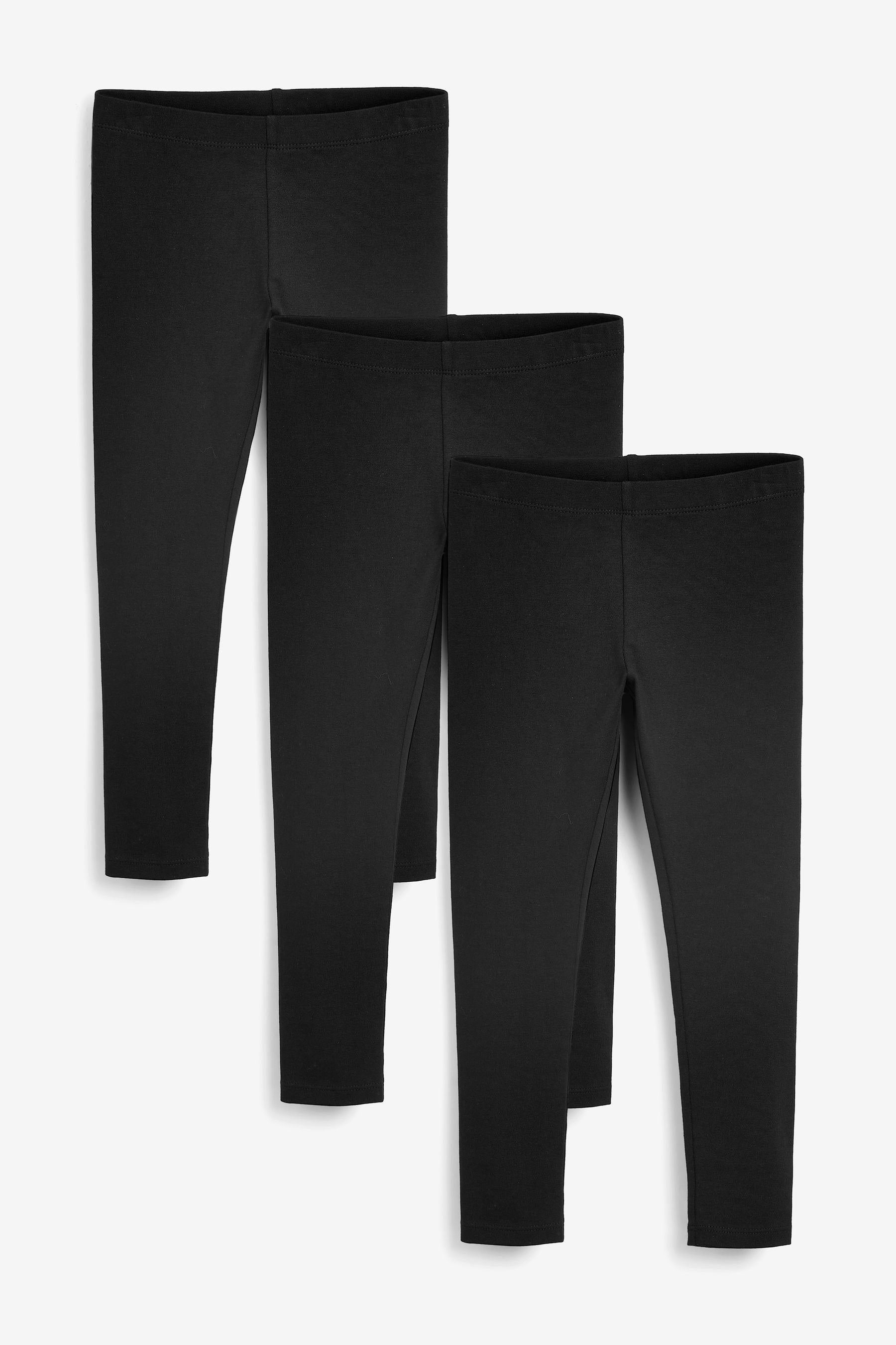 Black Leggings 3 Pack (3-16yrs)