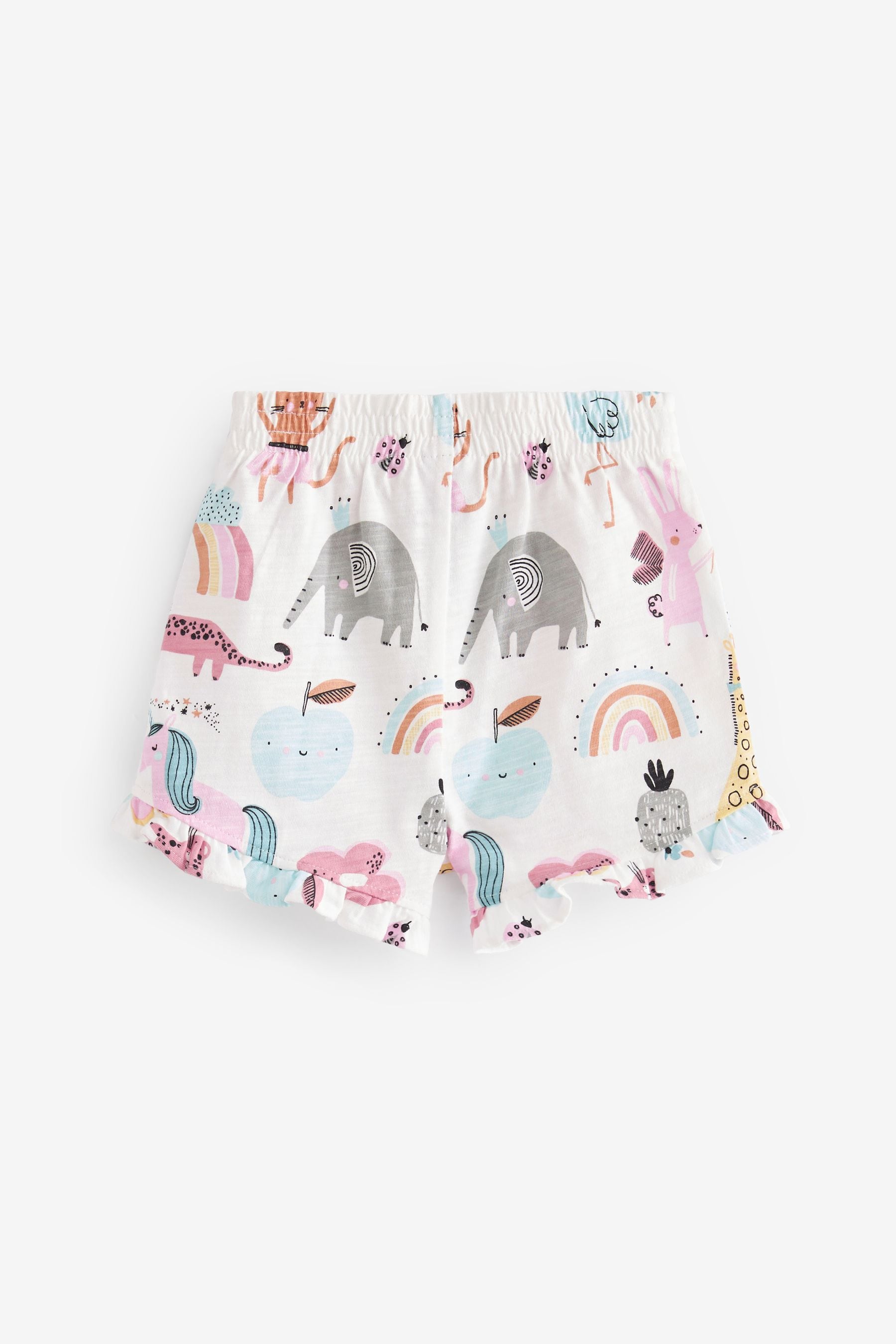 Blue/Orange Unicorn Short Pyjamas 3 Pack (3-16yrs)