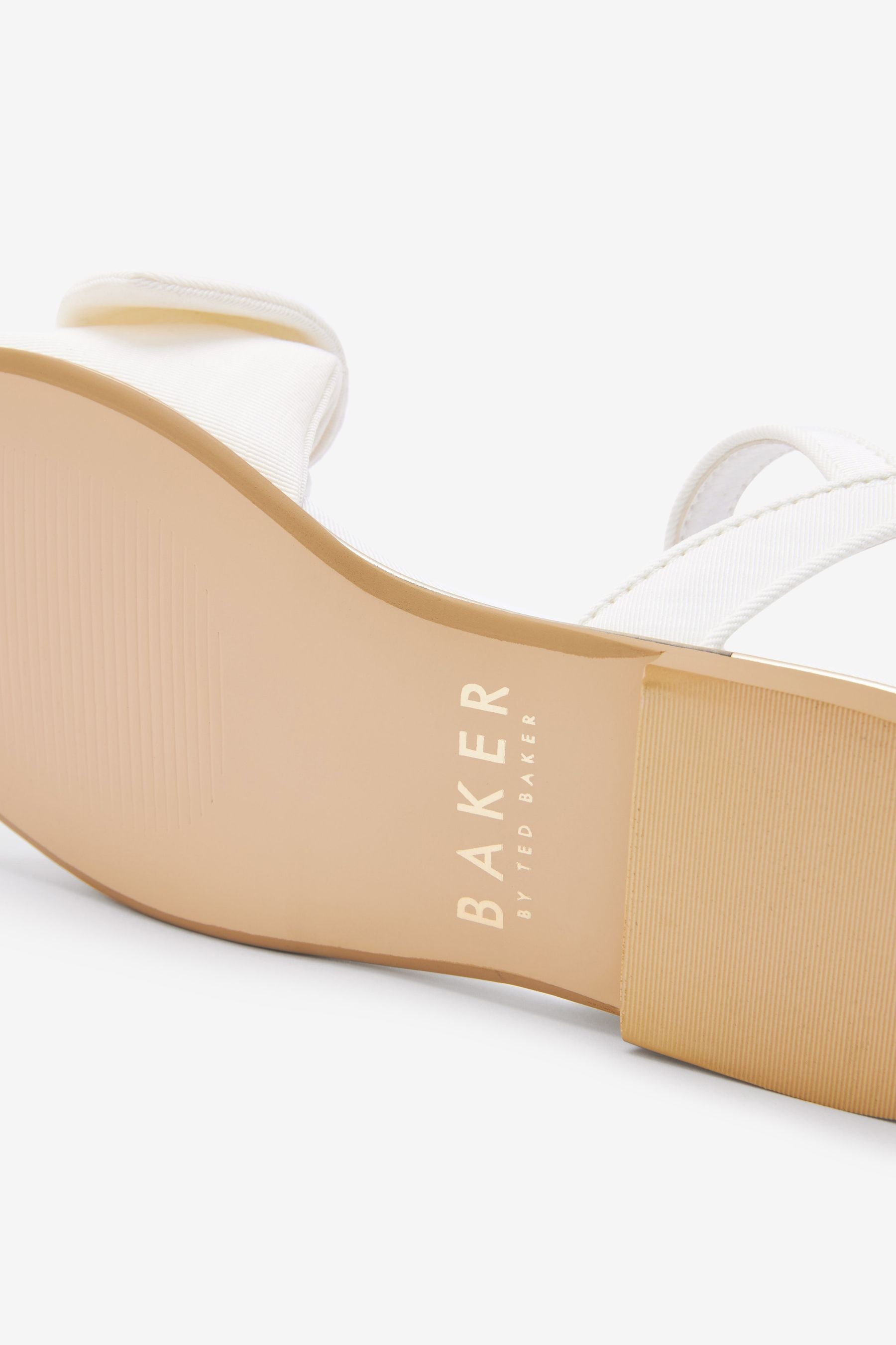 White Baker by Ted Baker Bow Sandals