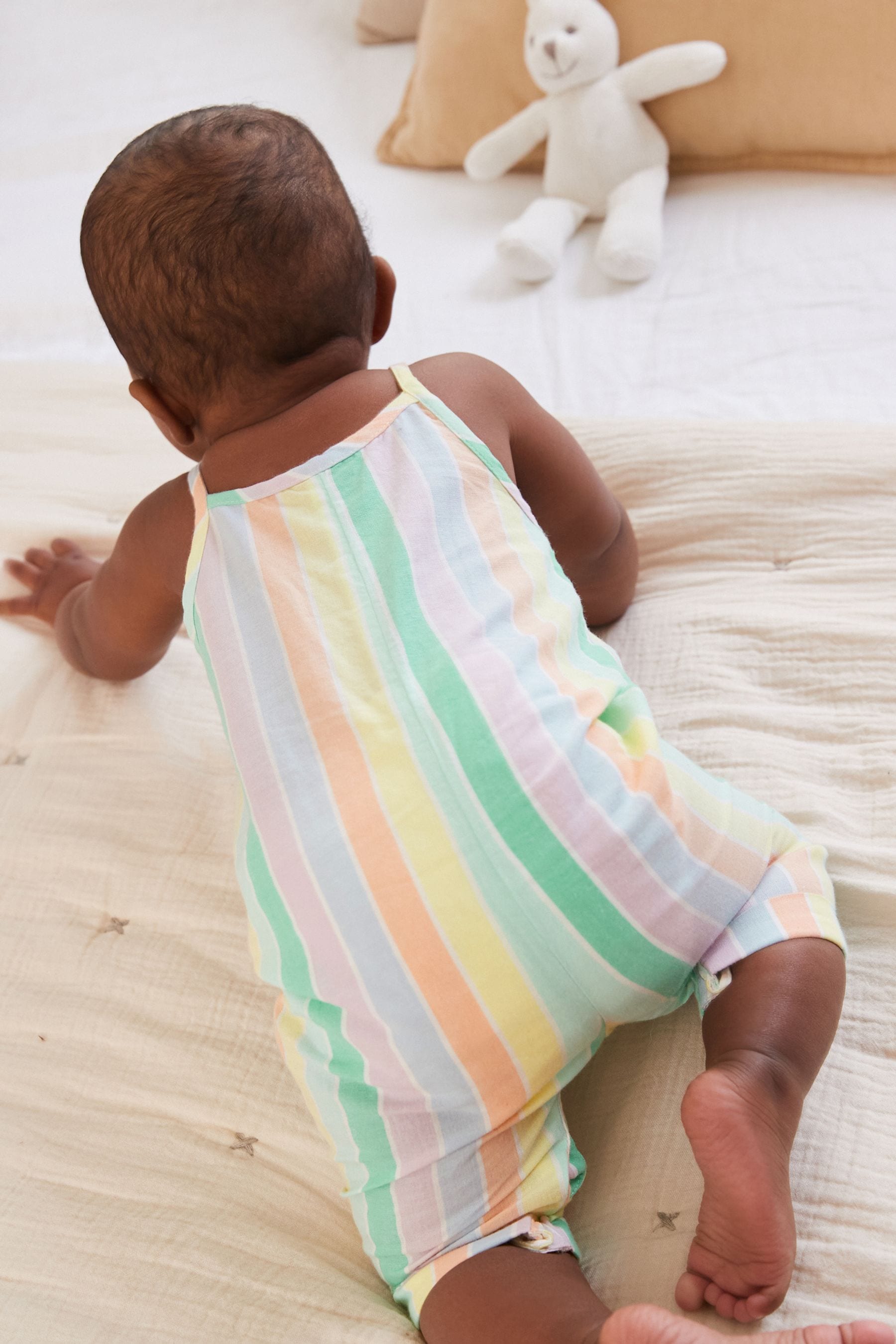 Multi Pastel Baby Jumpsuit (0mths-2yrs)