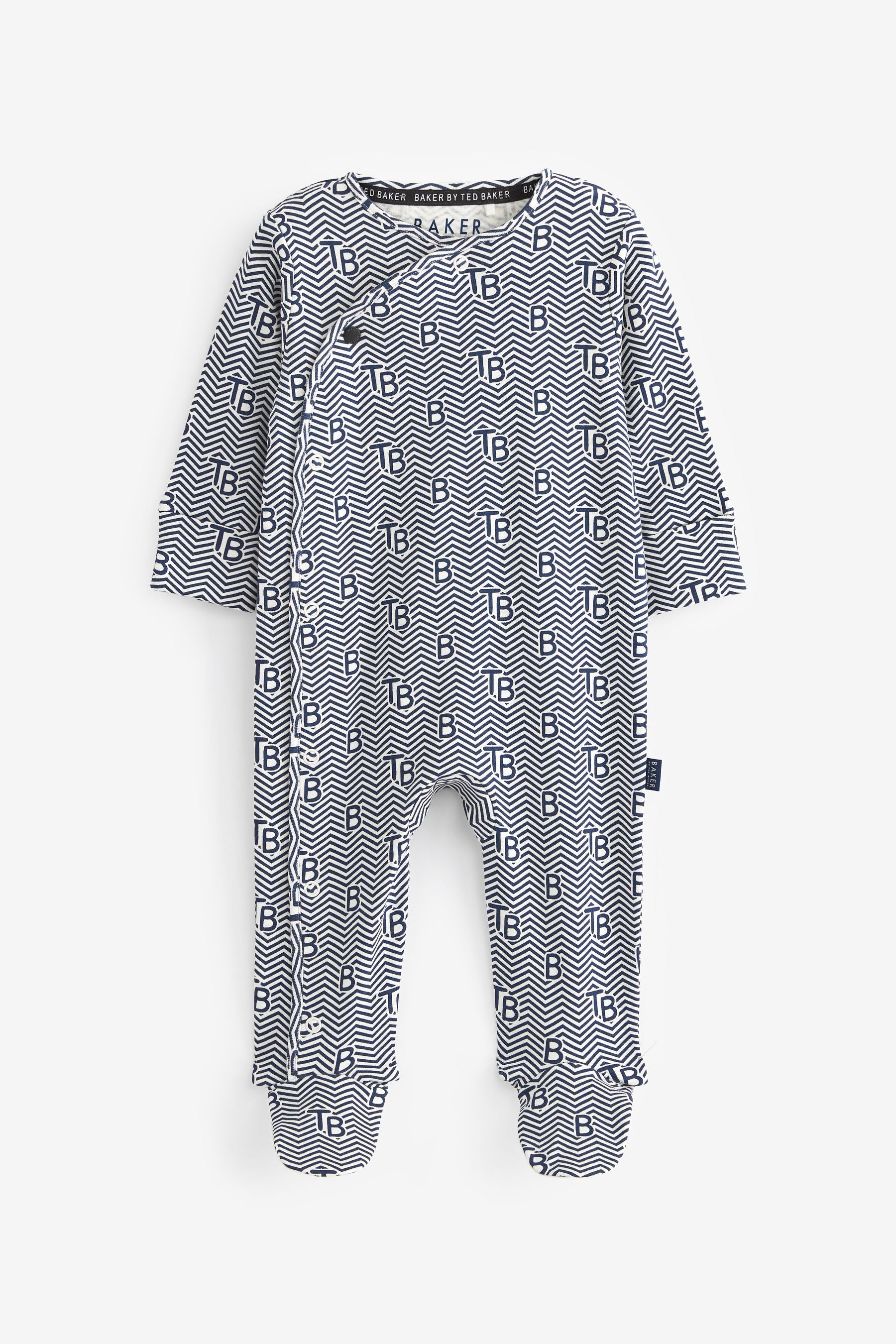 Blue Baker by Ted Baker Sleepsuit 3 Pack