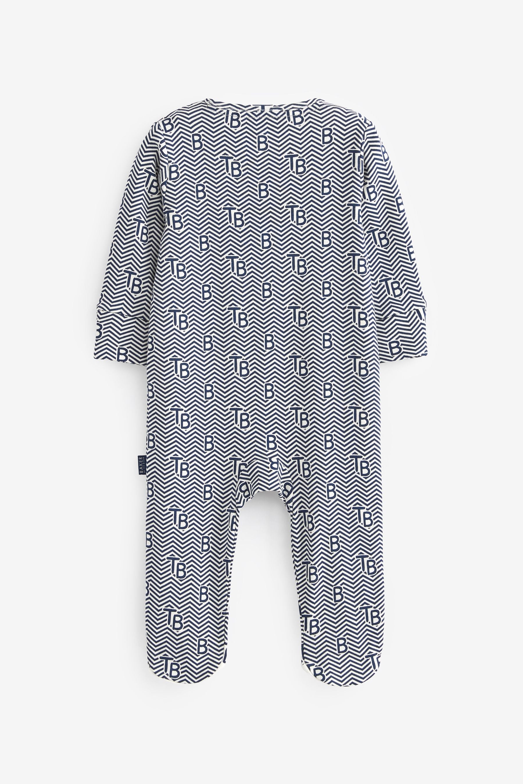 Blue Baker by Ted Baker Sleepsuit 3 Pack