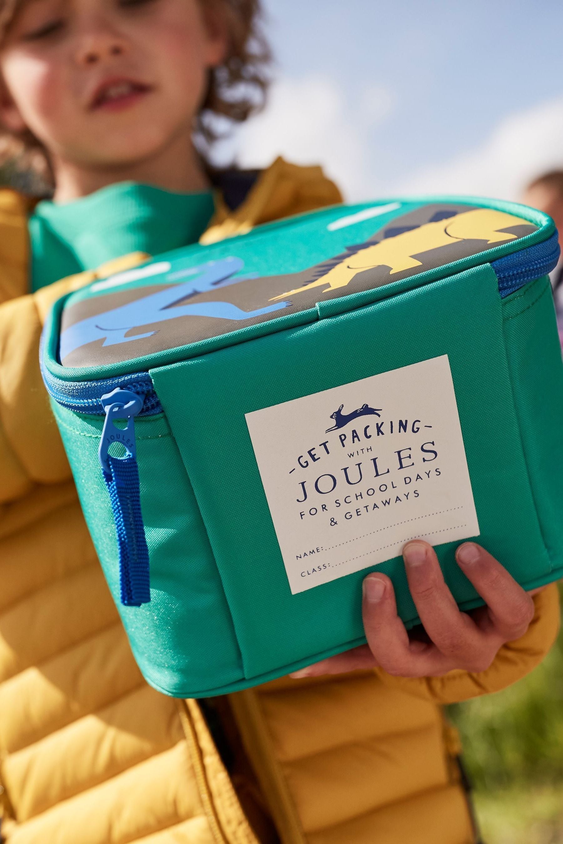 Joules Green Lunch Bag