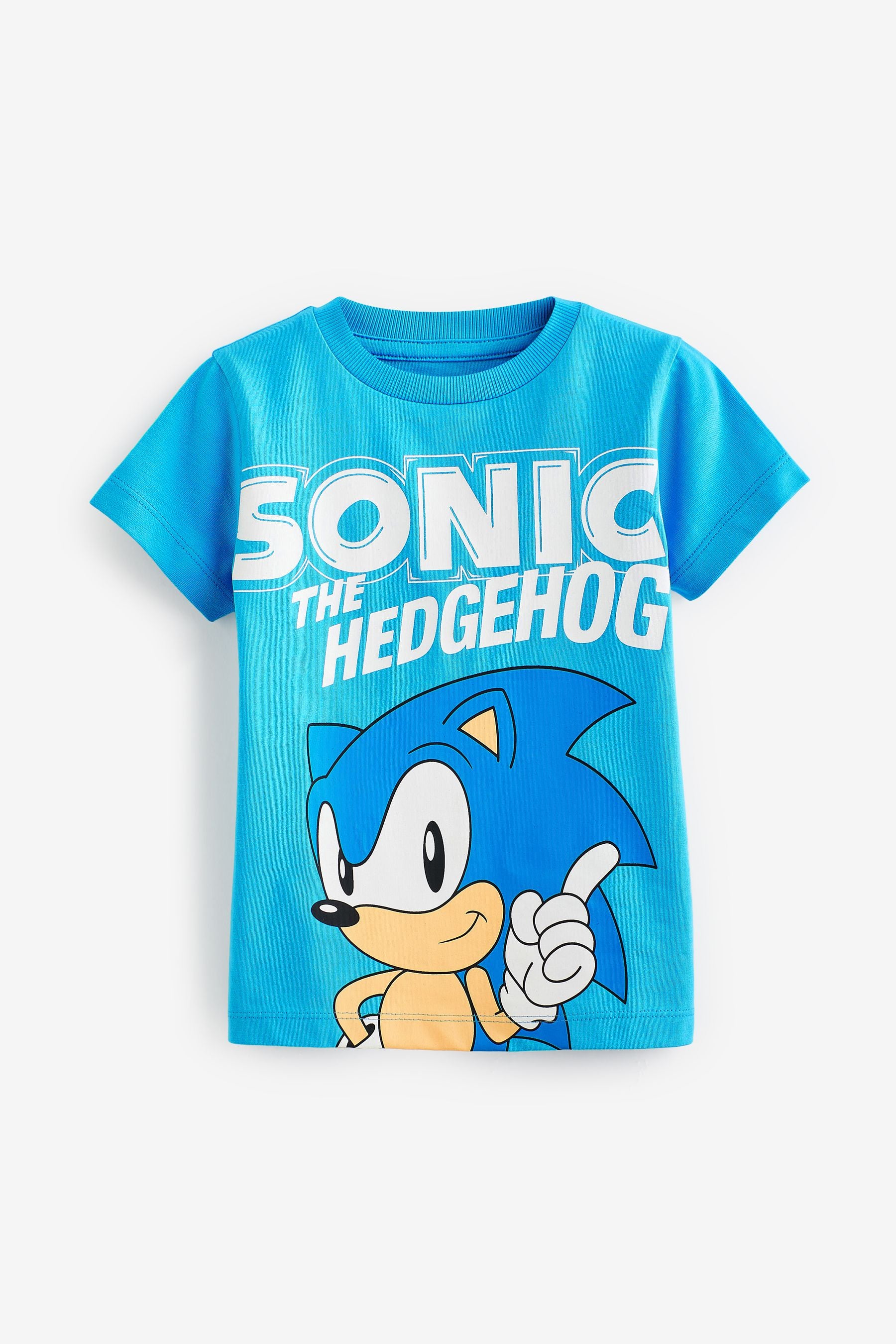 Blue Sonic Short Sleeve License T-Shirt (9mths-8yrs)