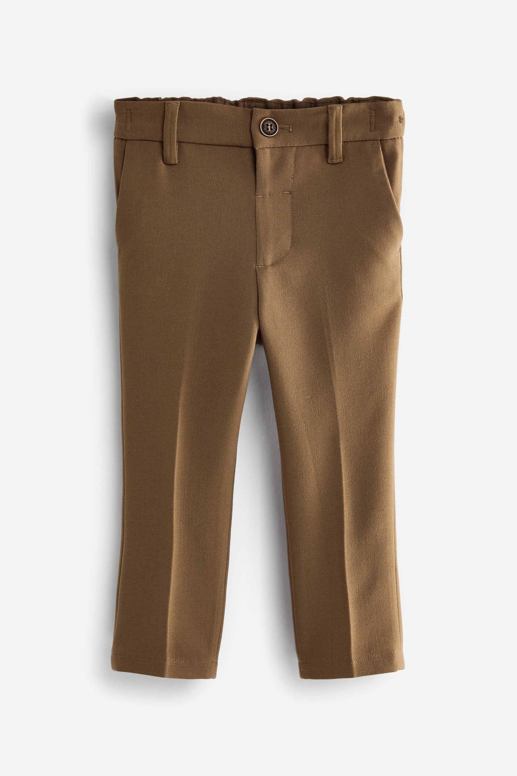 Tan Brown Formal Trousers (3mths-7yrs)