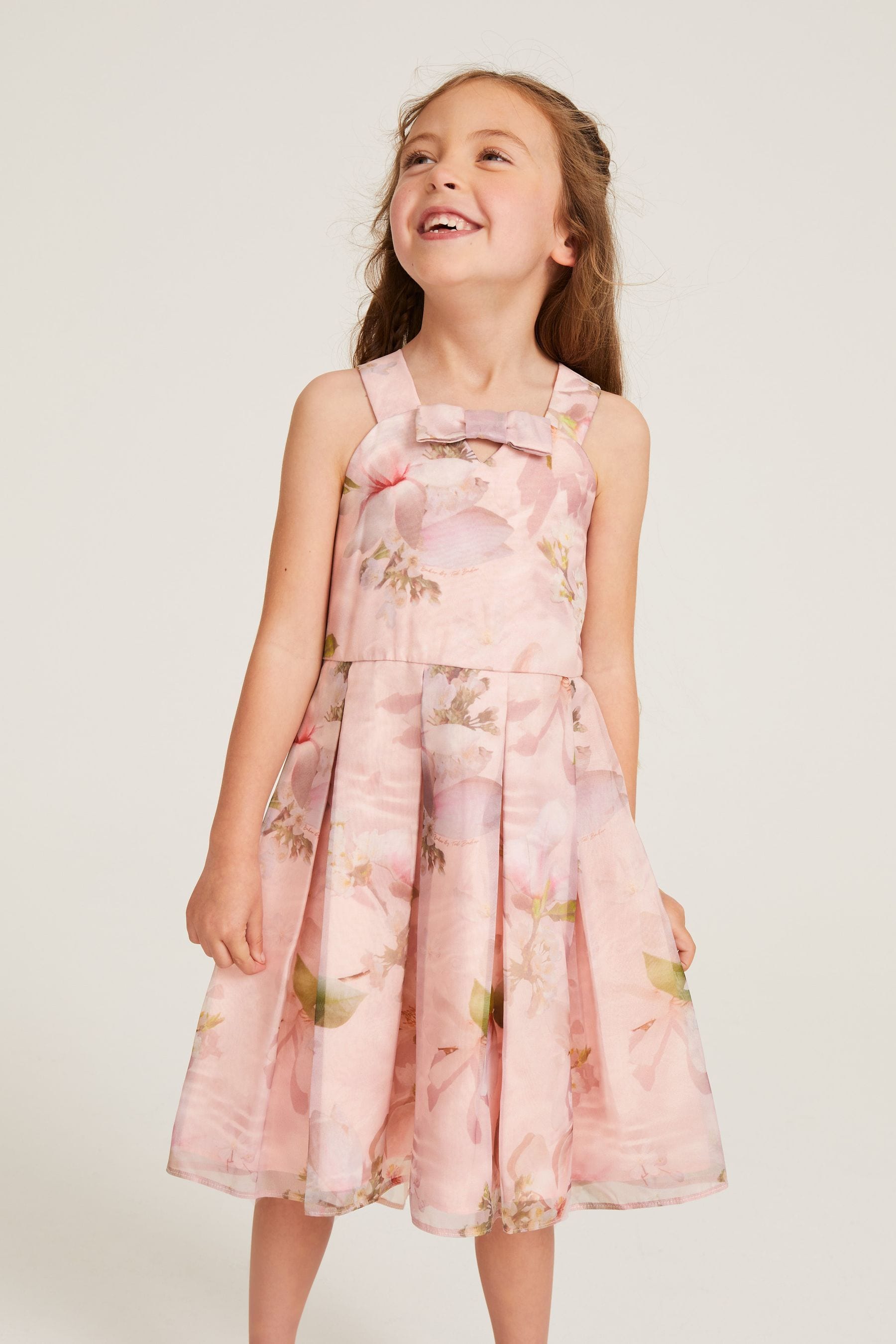 Ted baker store pink flower dress