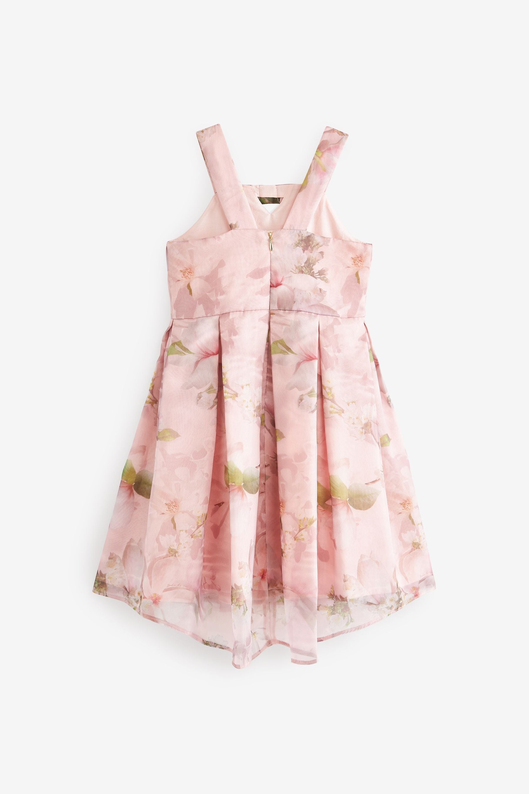 Pink Baker by Ted Baker Pink Floral Organza Dress