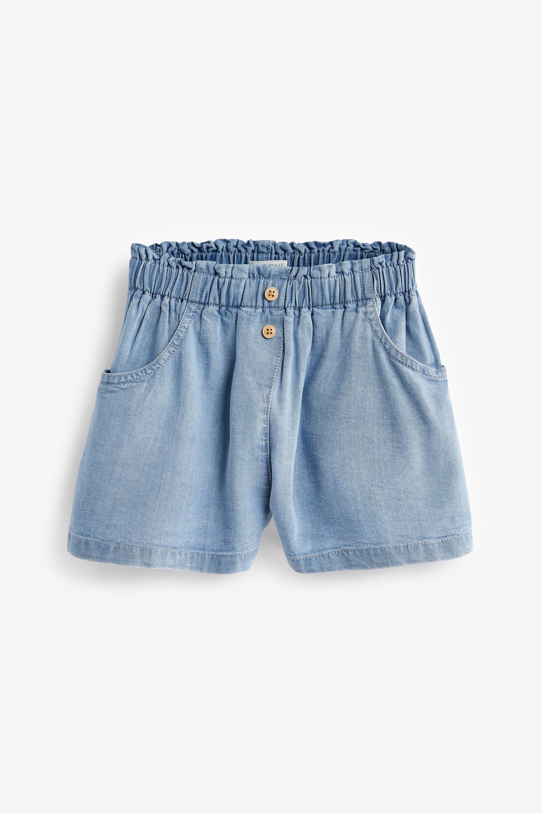 Denim Button Shorts (3mths-7yrs)