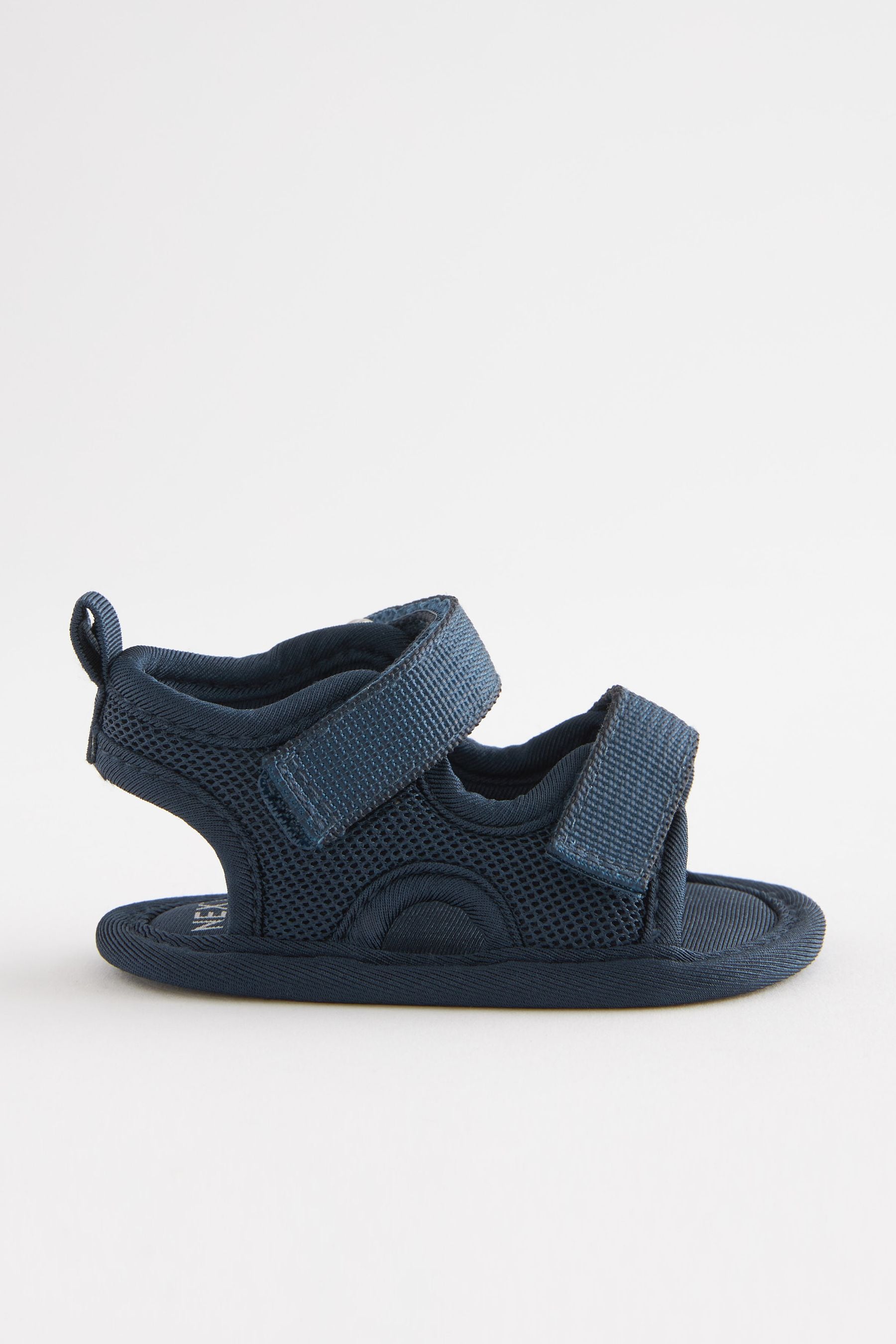 Navy Blue Sporty Tape Trekker Baby Sandals (0-24mths)