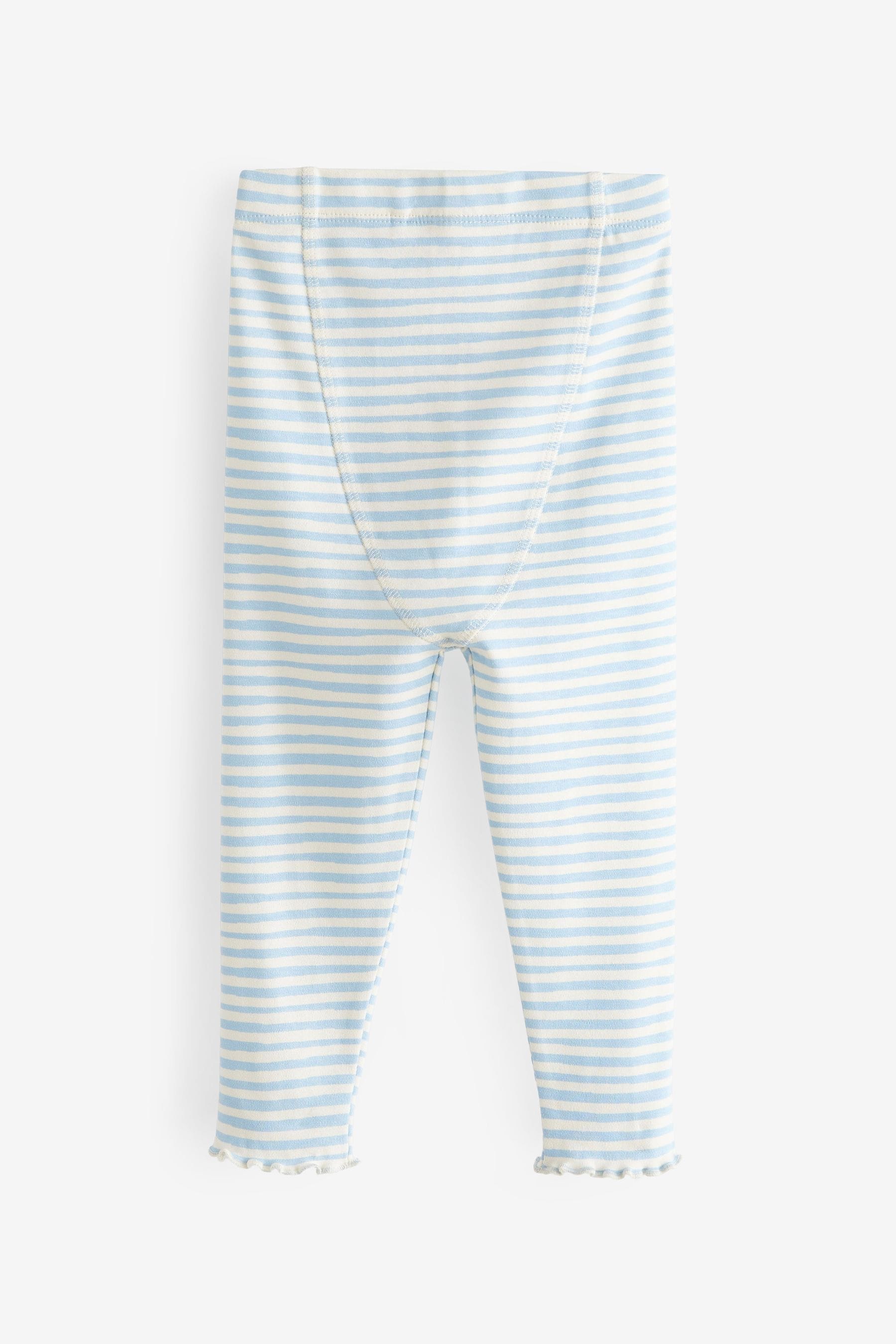 Blue/White Girl & Bunny 2 Pack Pyjamas (9mths-8yrs)