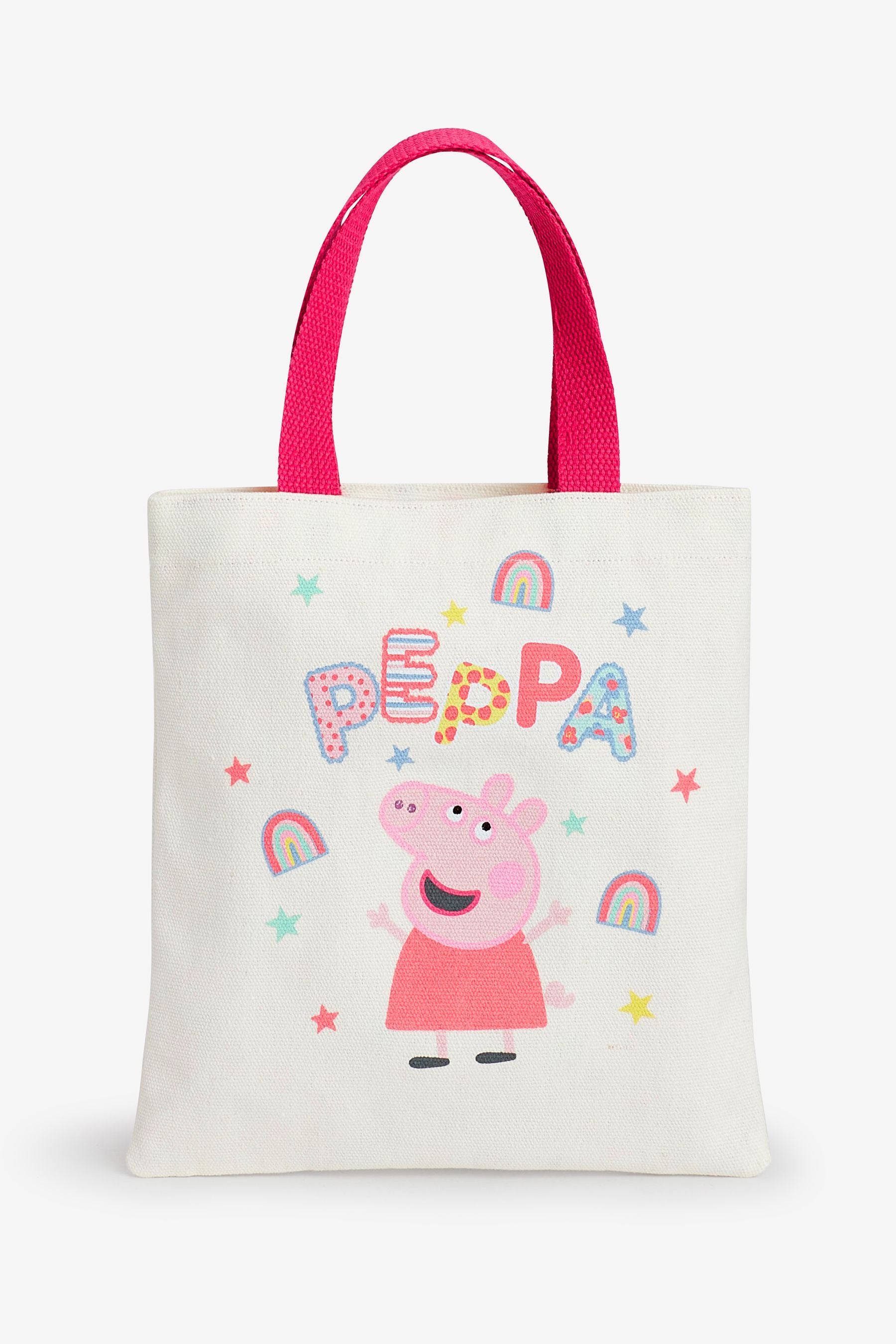 Cream/Red Peppa Pig Shopper Bag