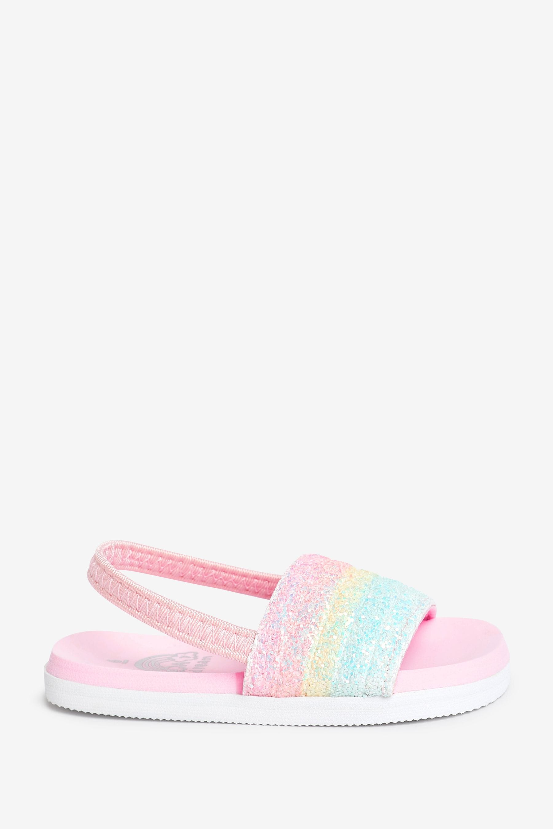 Pink Glitter Sliders