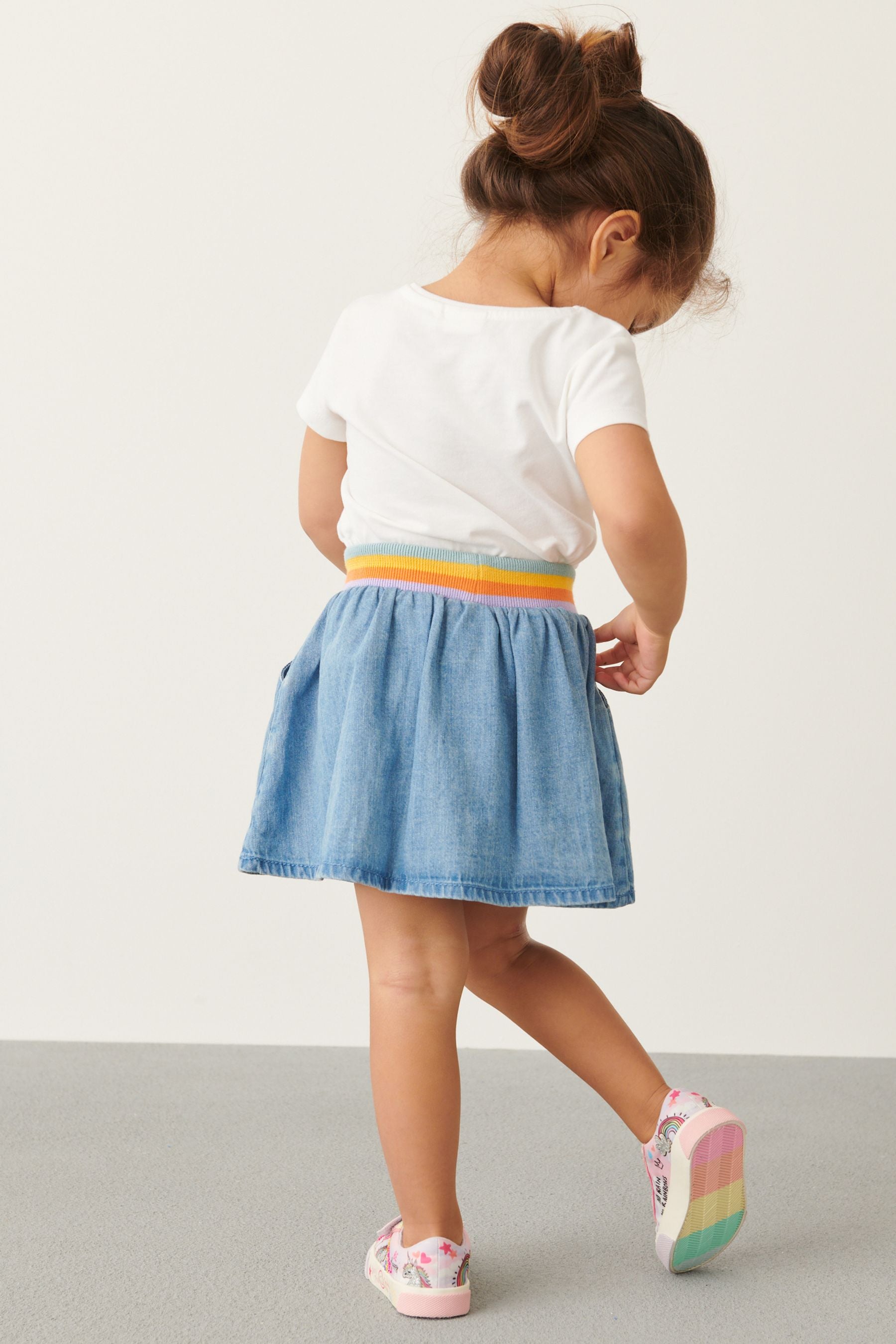 Multi 2 Piece Skirt & T-Shirt Set (3mths-7yrs)