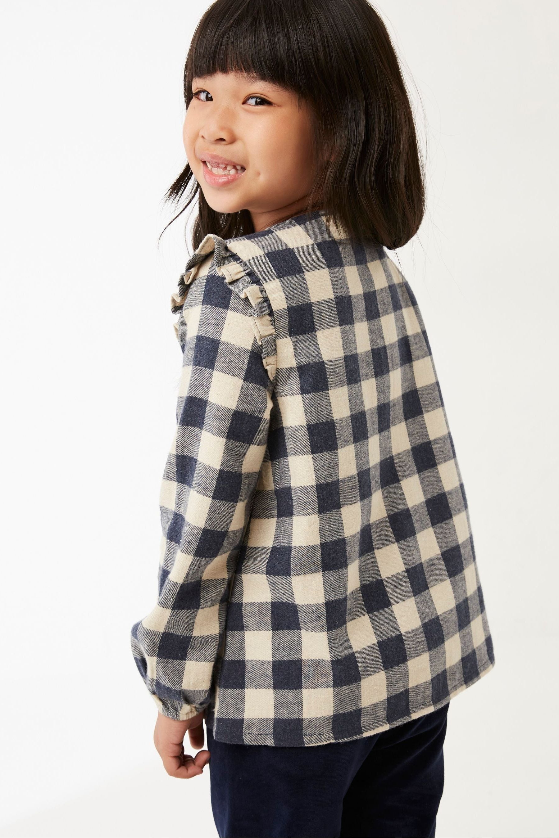 FatFace Blue Check Shirt