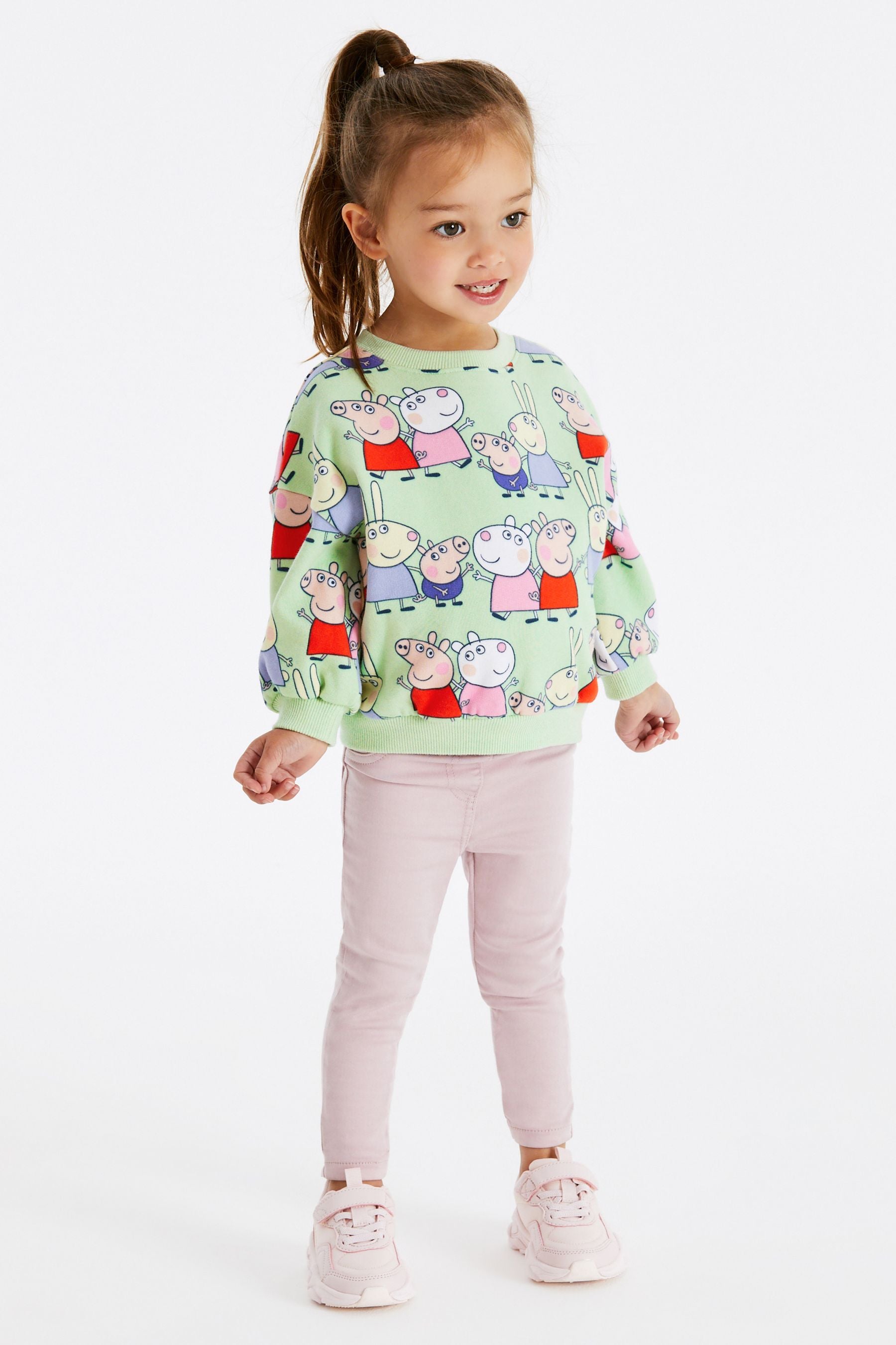 Green Peppa Pig Sweatshirt (3mths-7yrs)