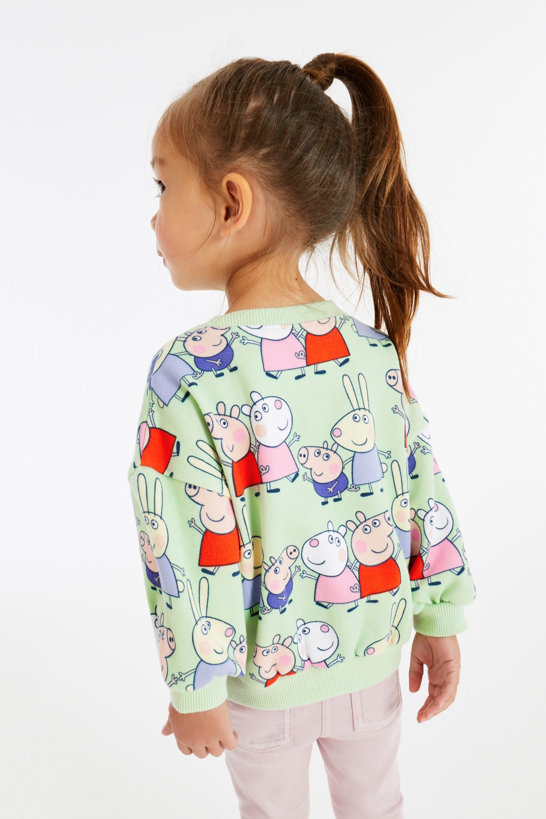 Green Peppa Pig Sweatshirt (3mths-7yrs)