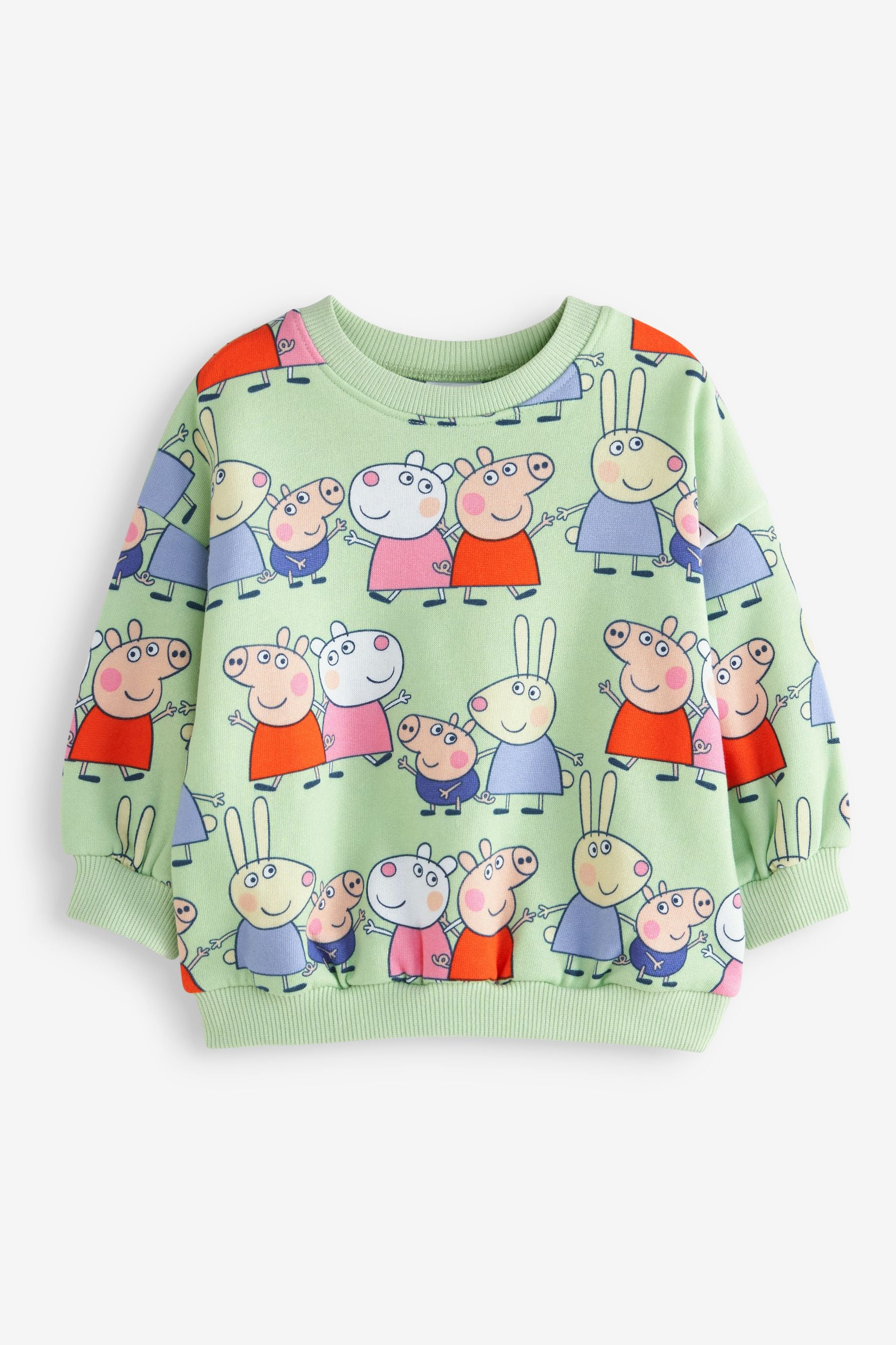 Green Peppa Pig Sweatshirt (3mths-7yrs)