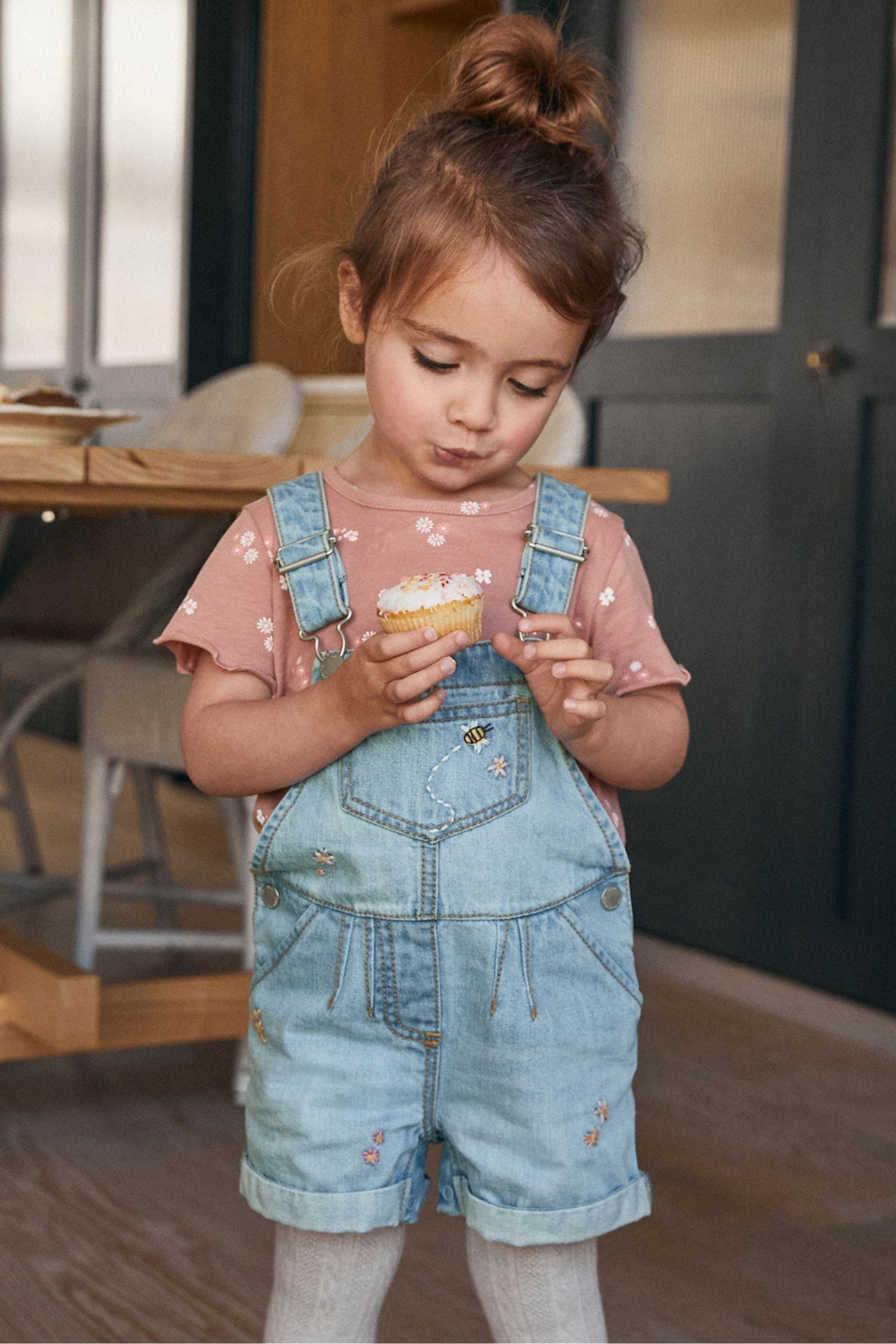 Denim 2 Piece Dungaree Set (3mths-7yrs)