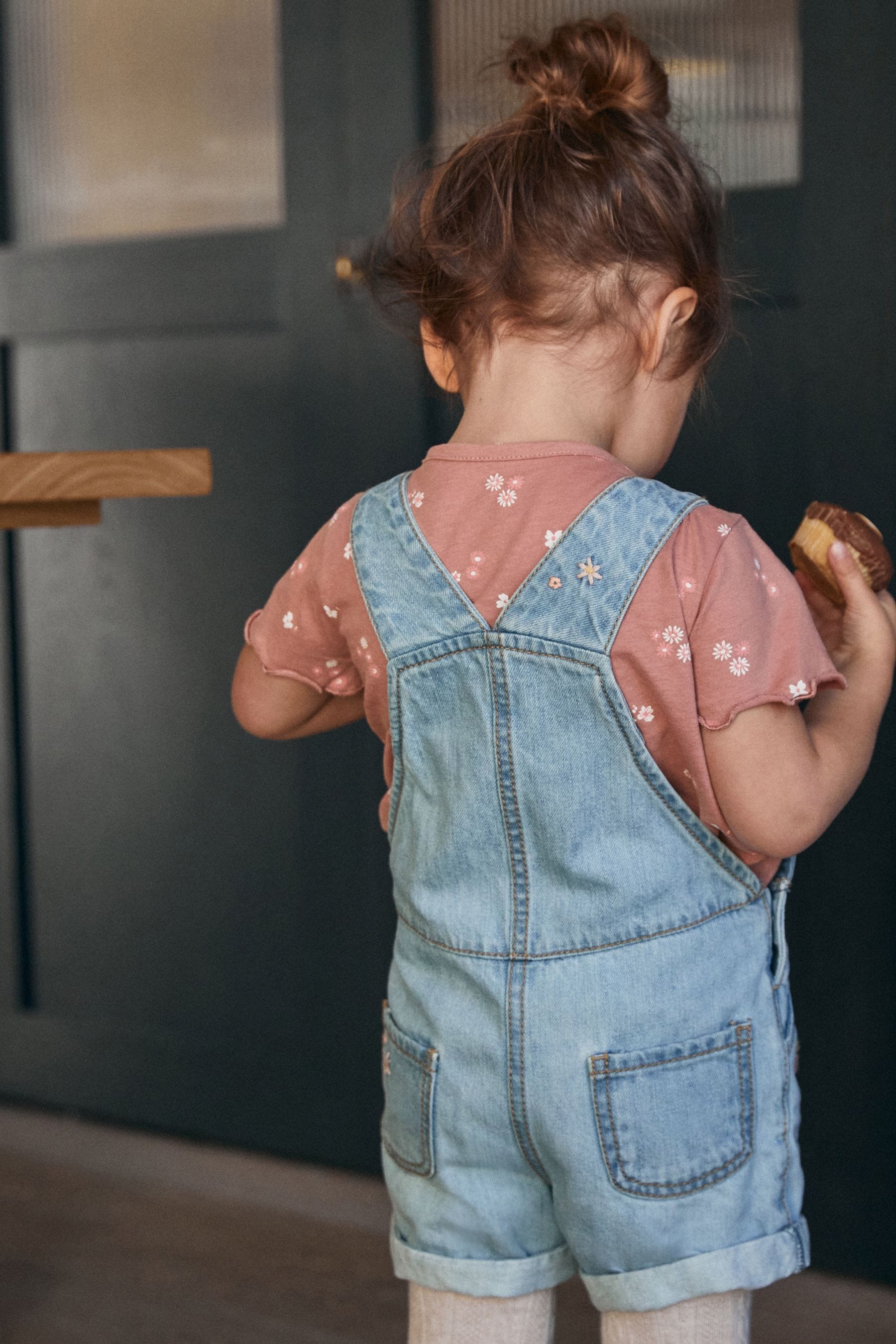 Denim 2 Piece Dungaree Set (3mths-7yrs)