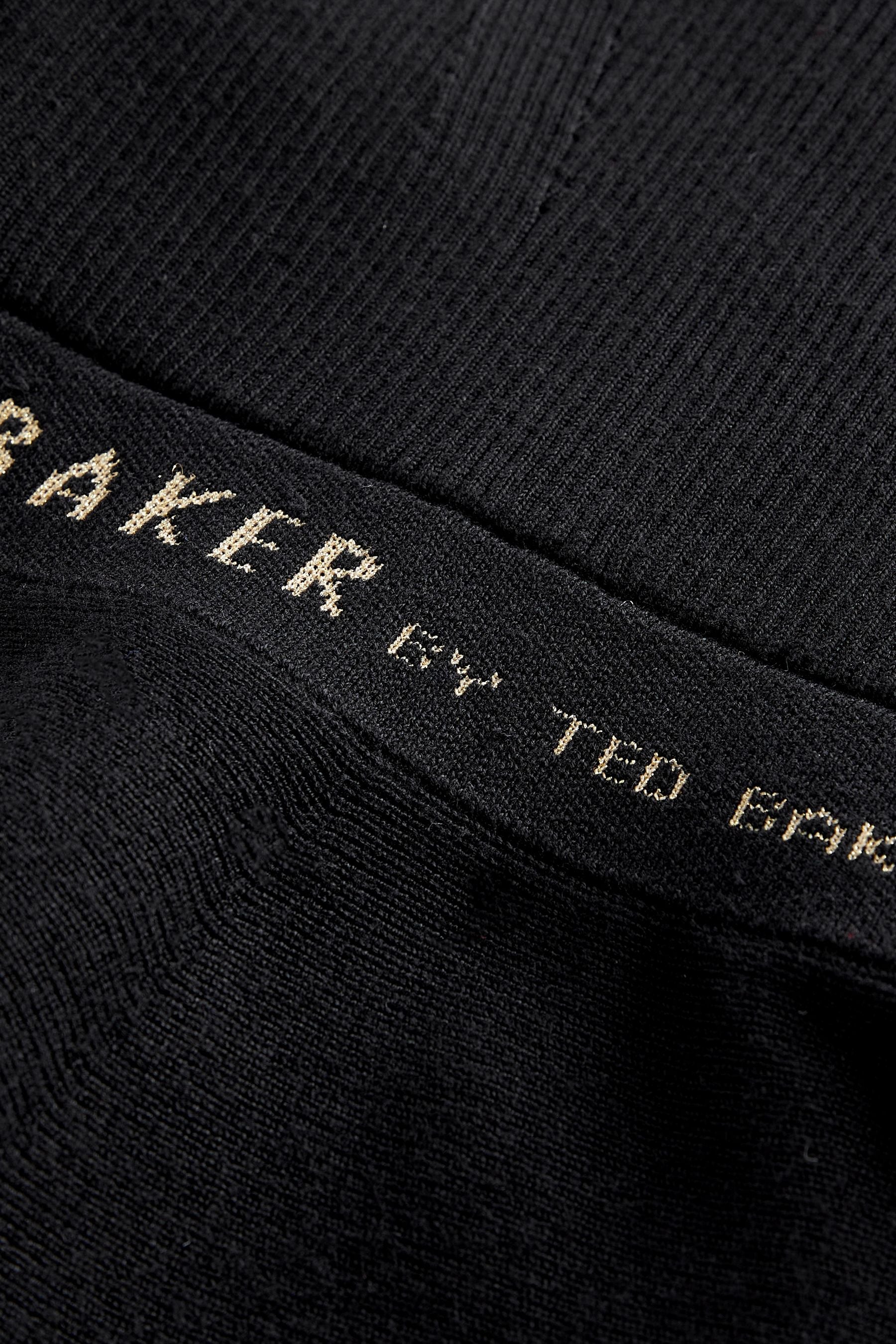 Black Baker by Ted Baker Knitted Black Dress