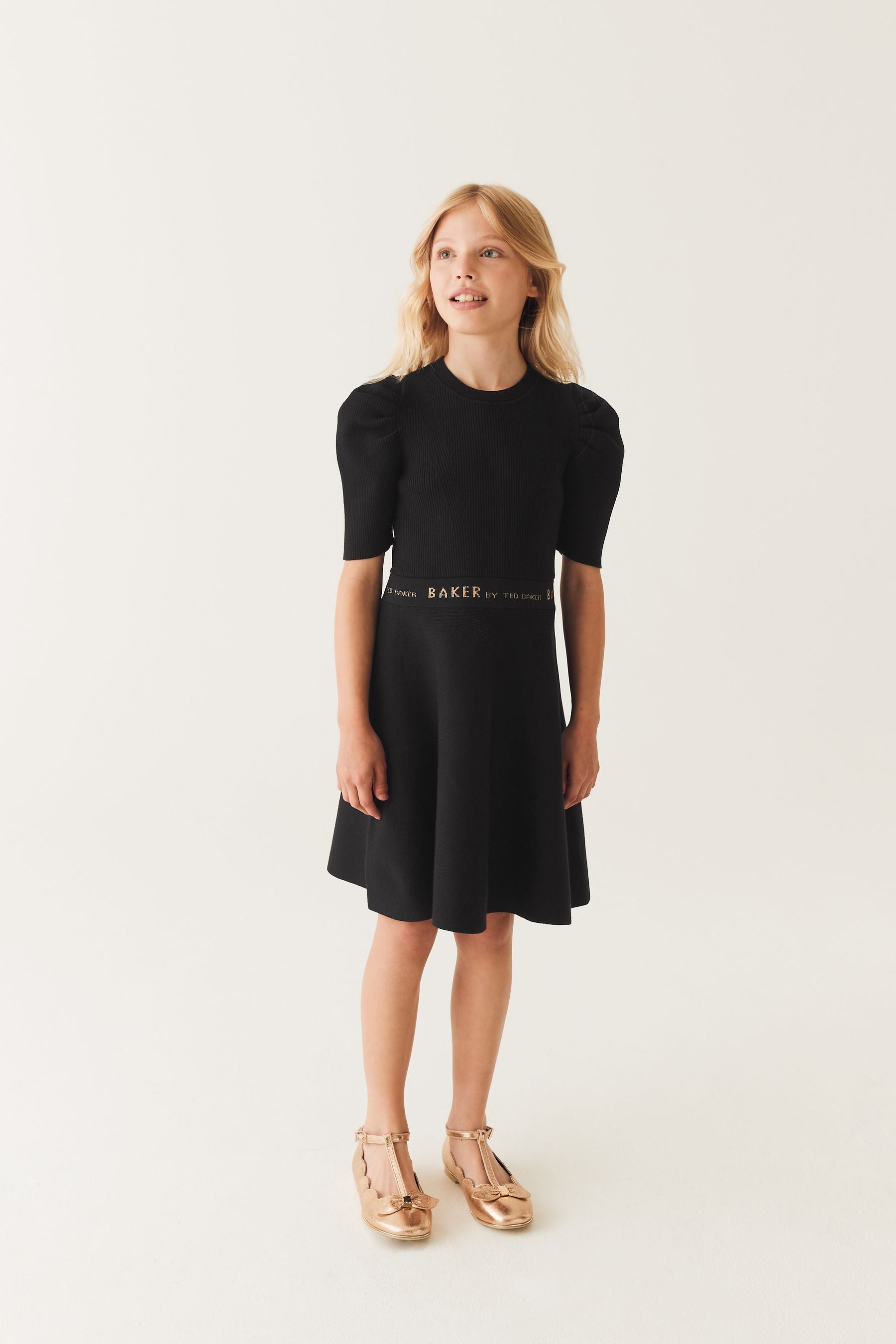 Black Baker by Ted Baker Knitted Black Dress