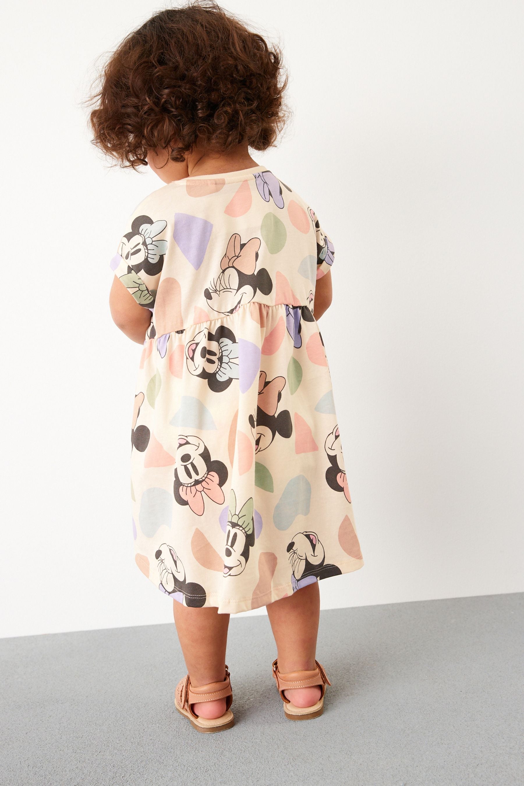 Pastel Minnie Mouse Jersey Dress (3mths-7yrs)