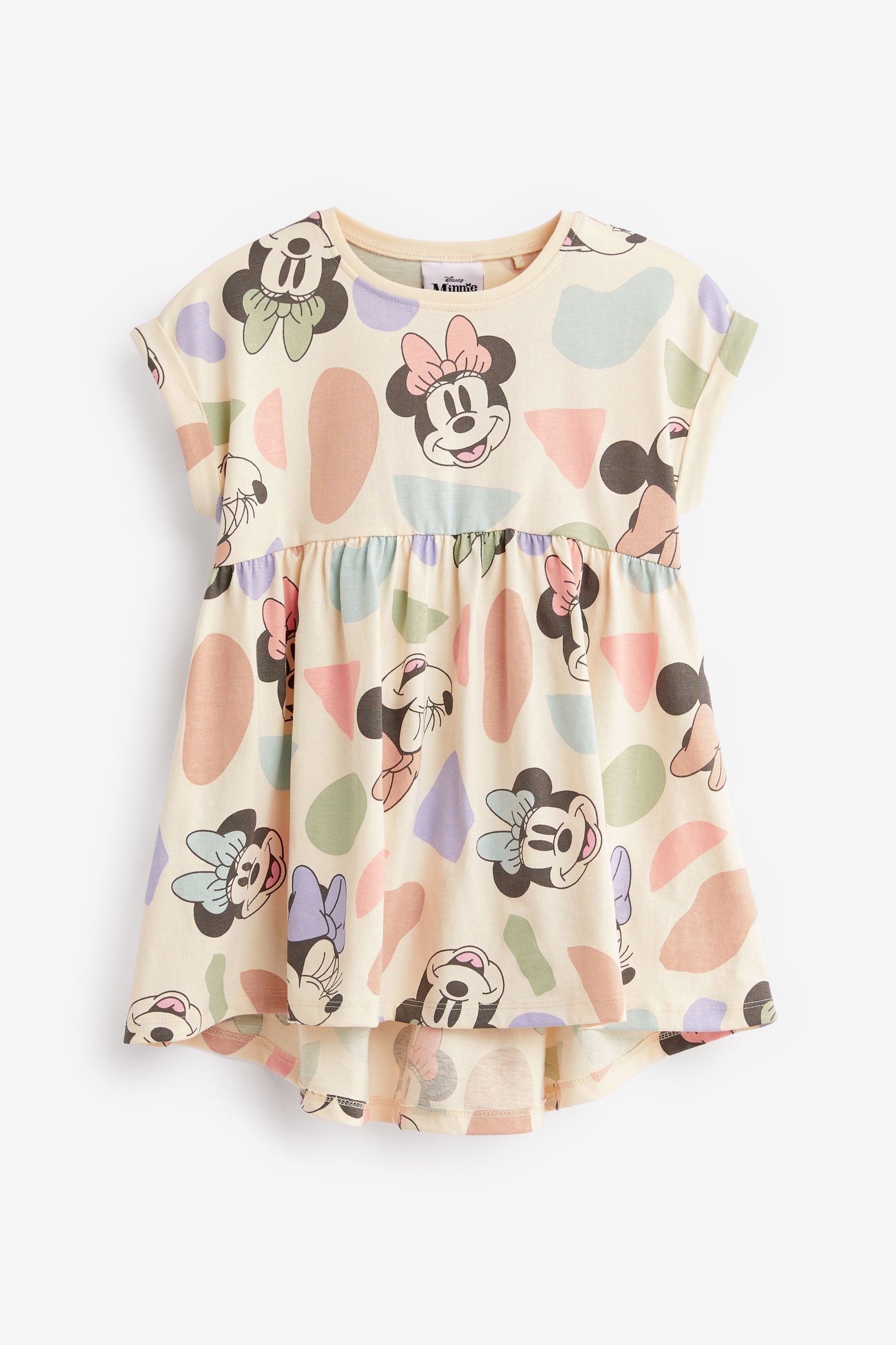 Pastel Minnie Mouse Jersey Dress (3mths-7yrs)