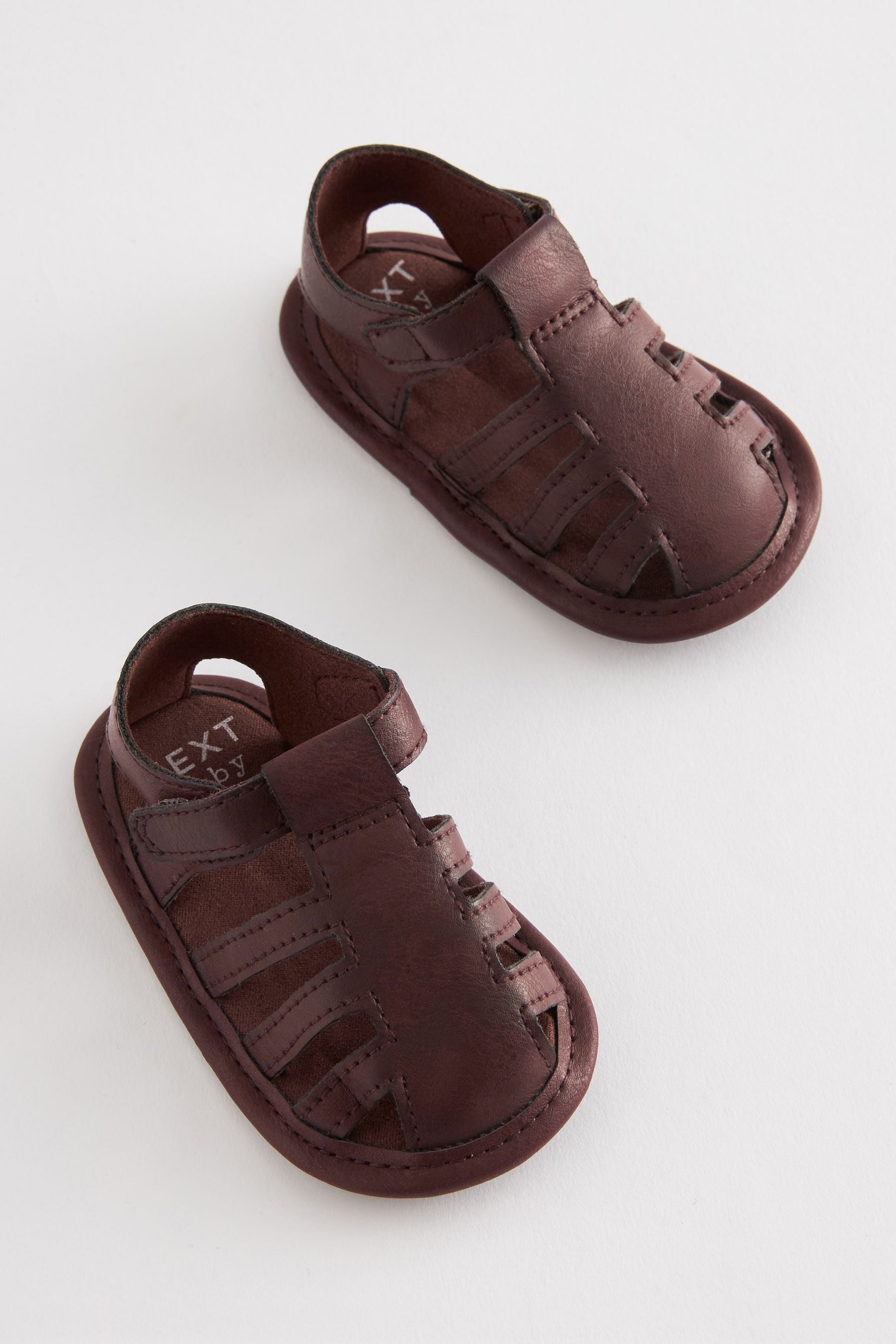 Brown Fisherman Baby Sandals (0-24mths)