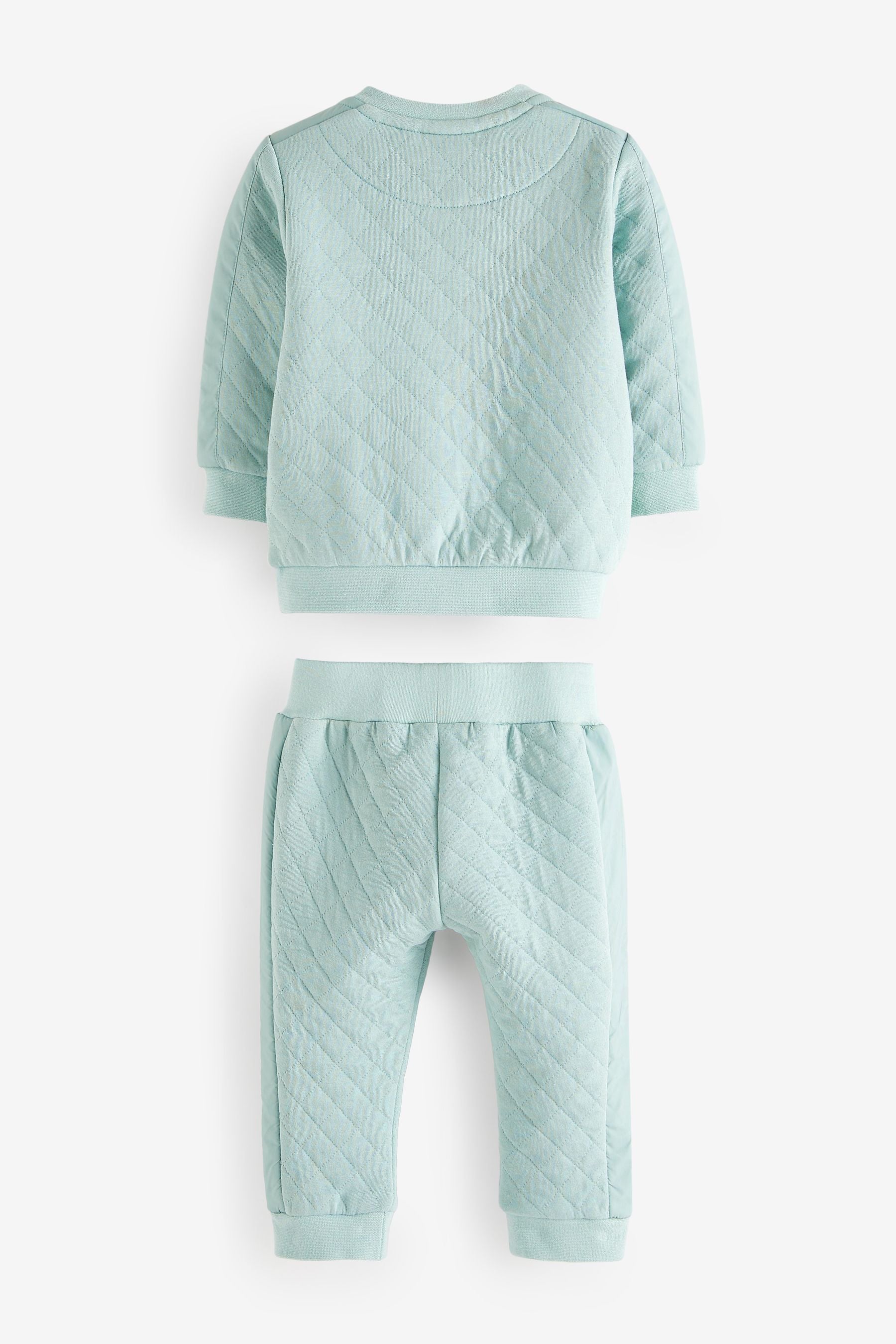 Green Baker by Ted Baker Green Quilted Sweater and Jogger Set