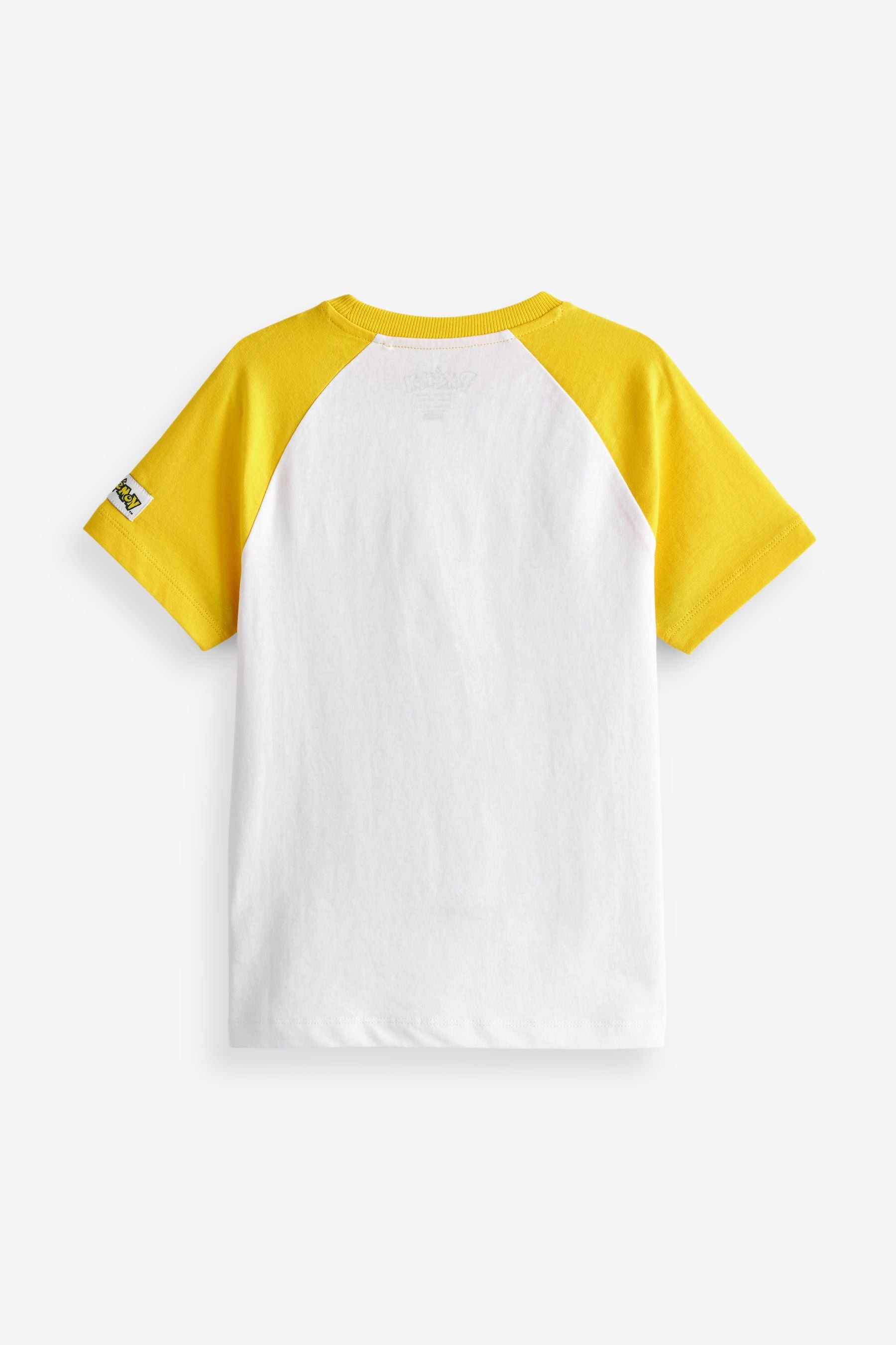 Pikachu Raglan Short Sleeve License T-Shirt (3-8yrs)