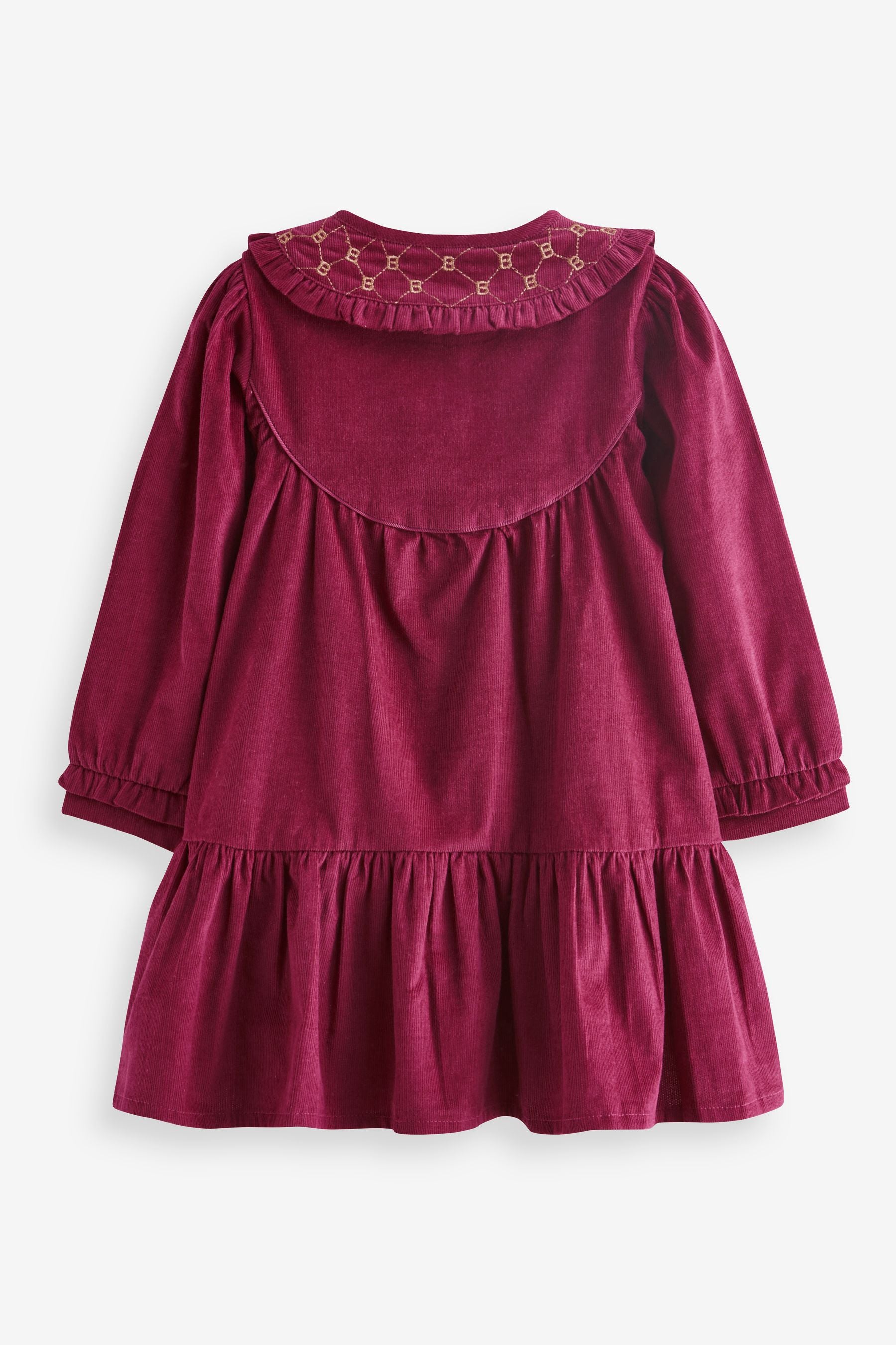 Plum Purple Baker by Ted Baker (0-6yrs) Plum Purple Corduroy Dress