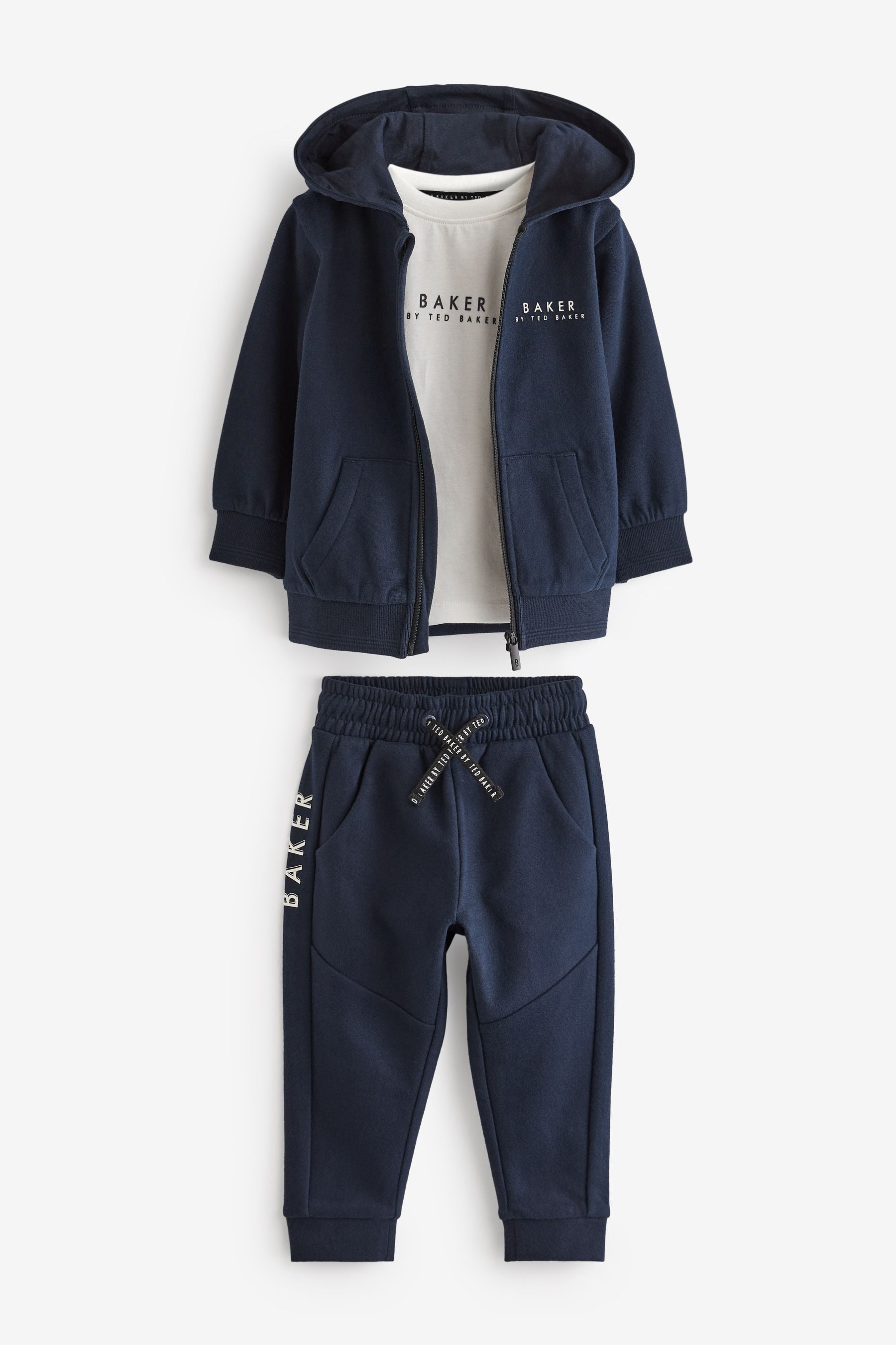 Navy Baker by Ted Baker (0-6yrs) Three Piece Tracksuit Set