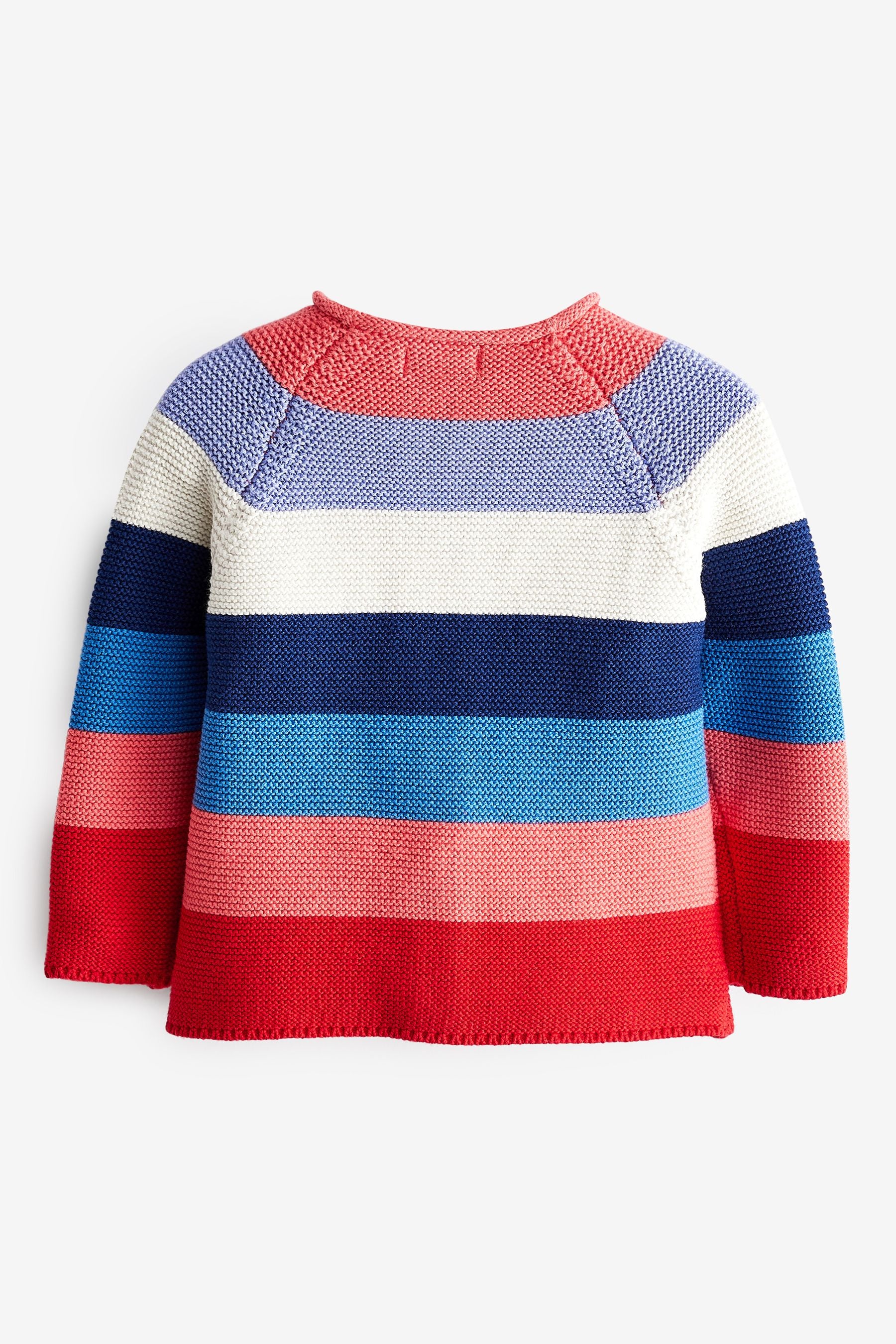 RED, BLUE, WHITE Stripe Cardigan (3mths-7yrs)