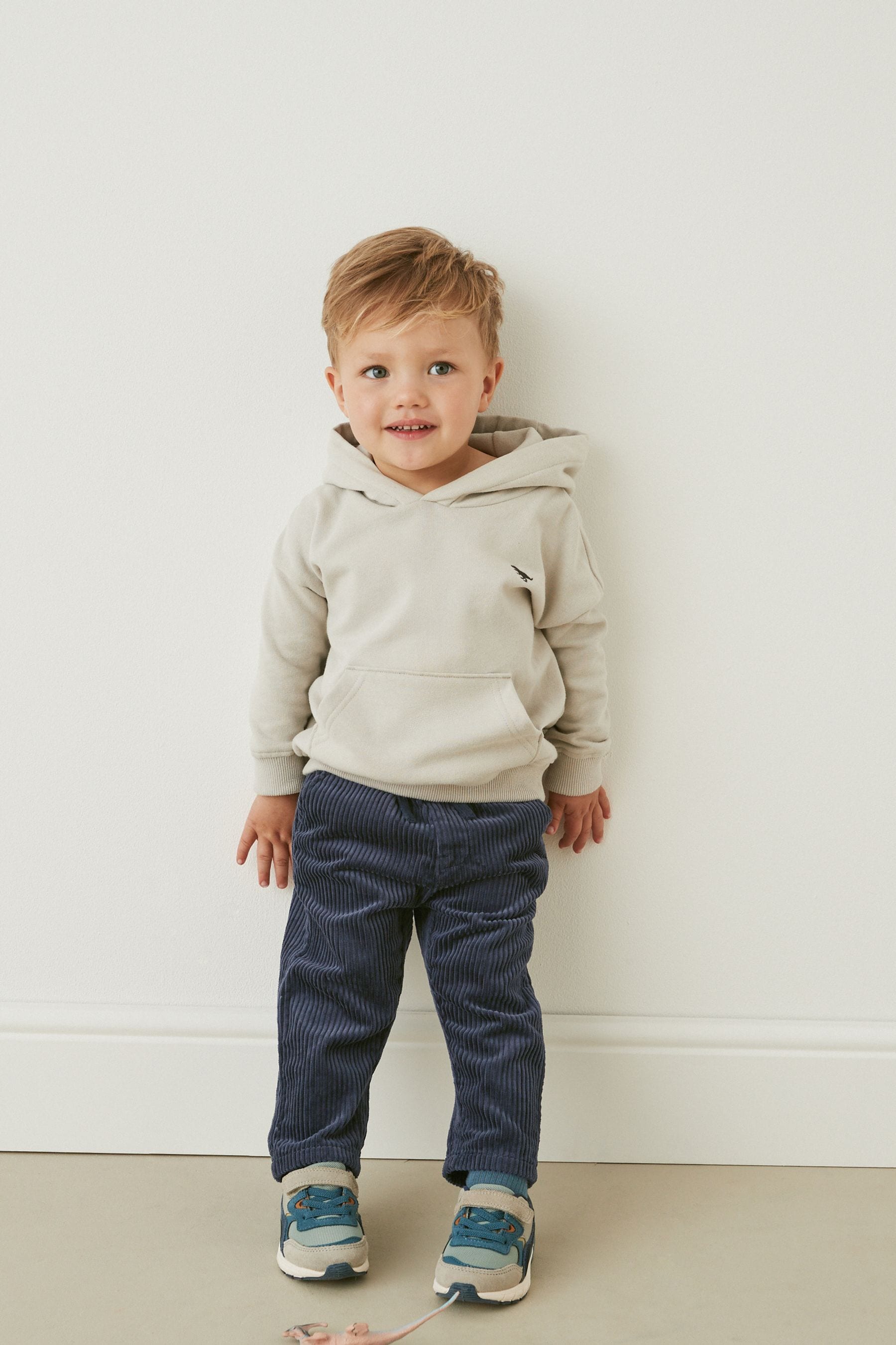 Indigo Blue Corduroy Pull-On Trousers (3mths-7yrs)