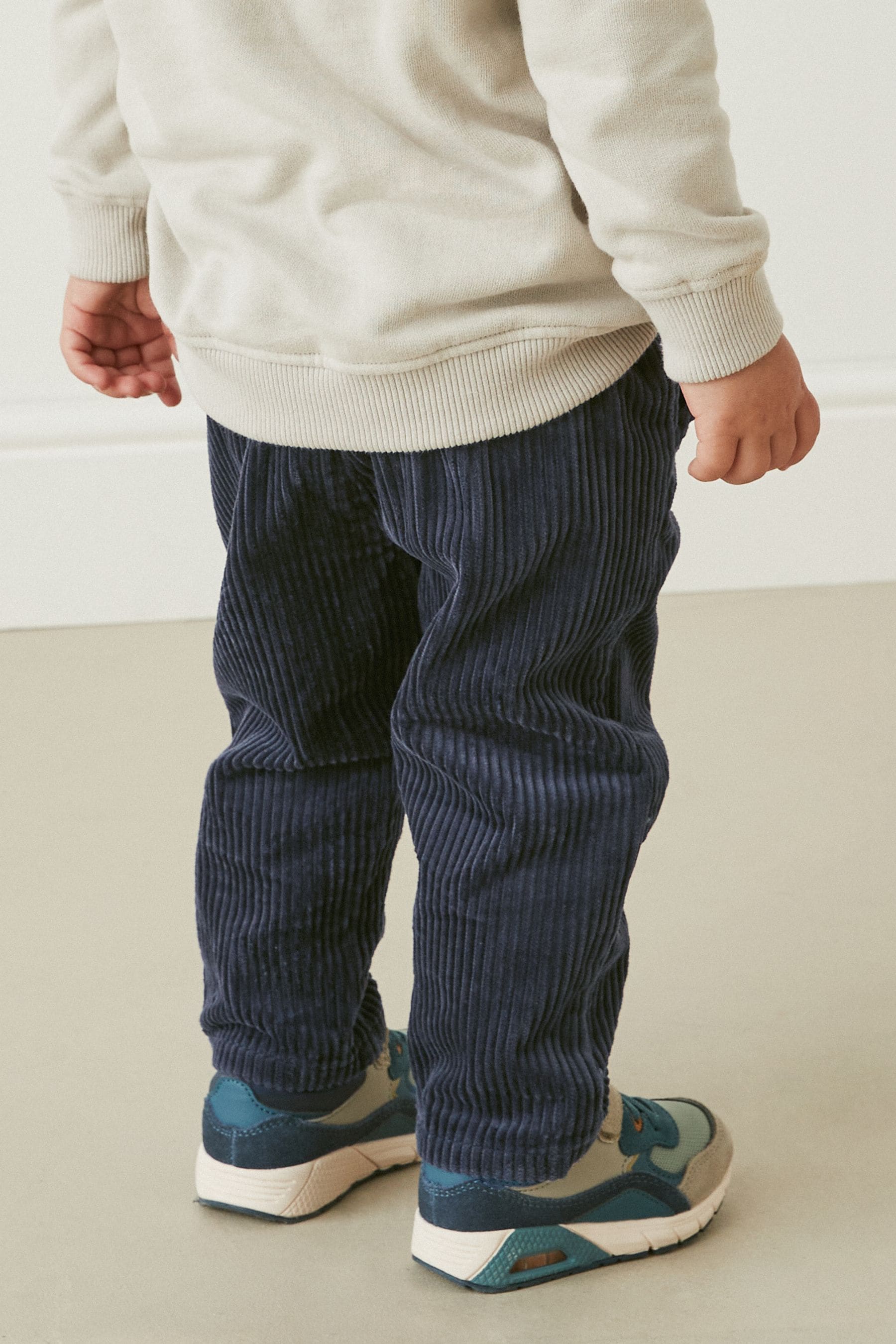 Indigo Blue Corduroy Pull-On Trousers (3mths-7yrs)