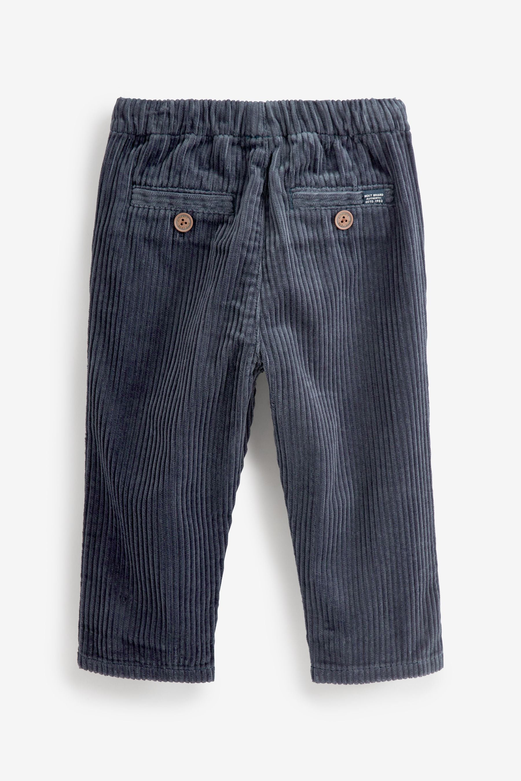 Indigo Blue Corduroy Pull-On Trousers (3mths-7yrs)