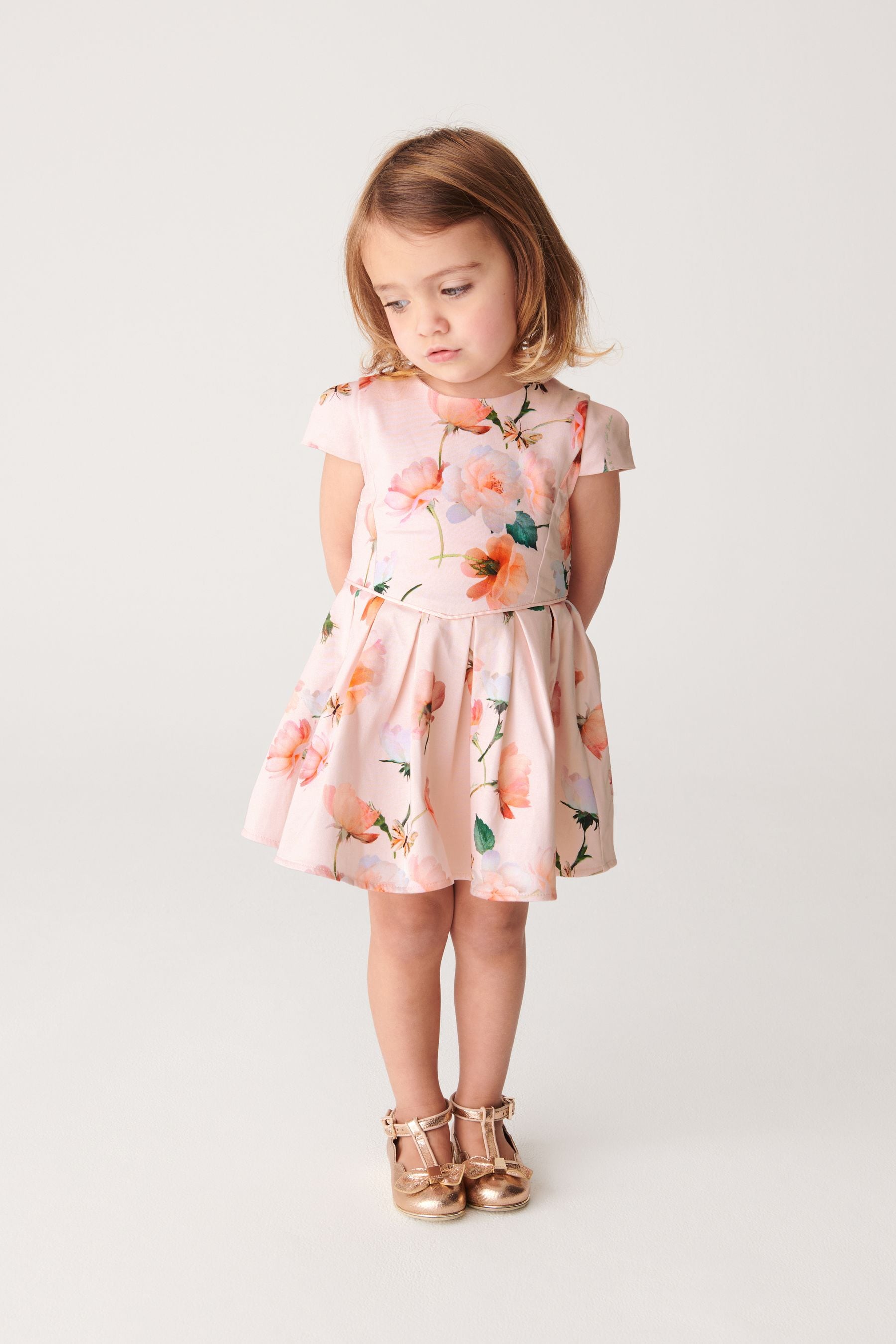 Pink Baker by Ted Baker Pink Floral Dress