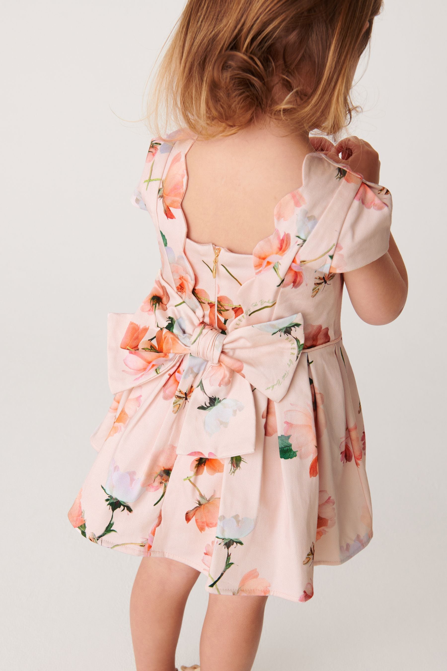 Pink Baker by Ted Baker Pink Floral Dress