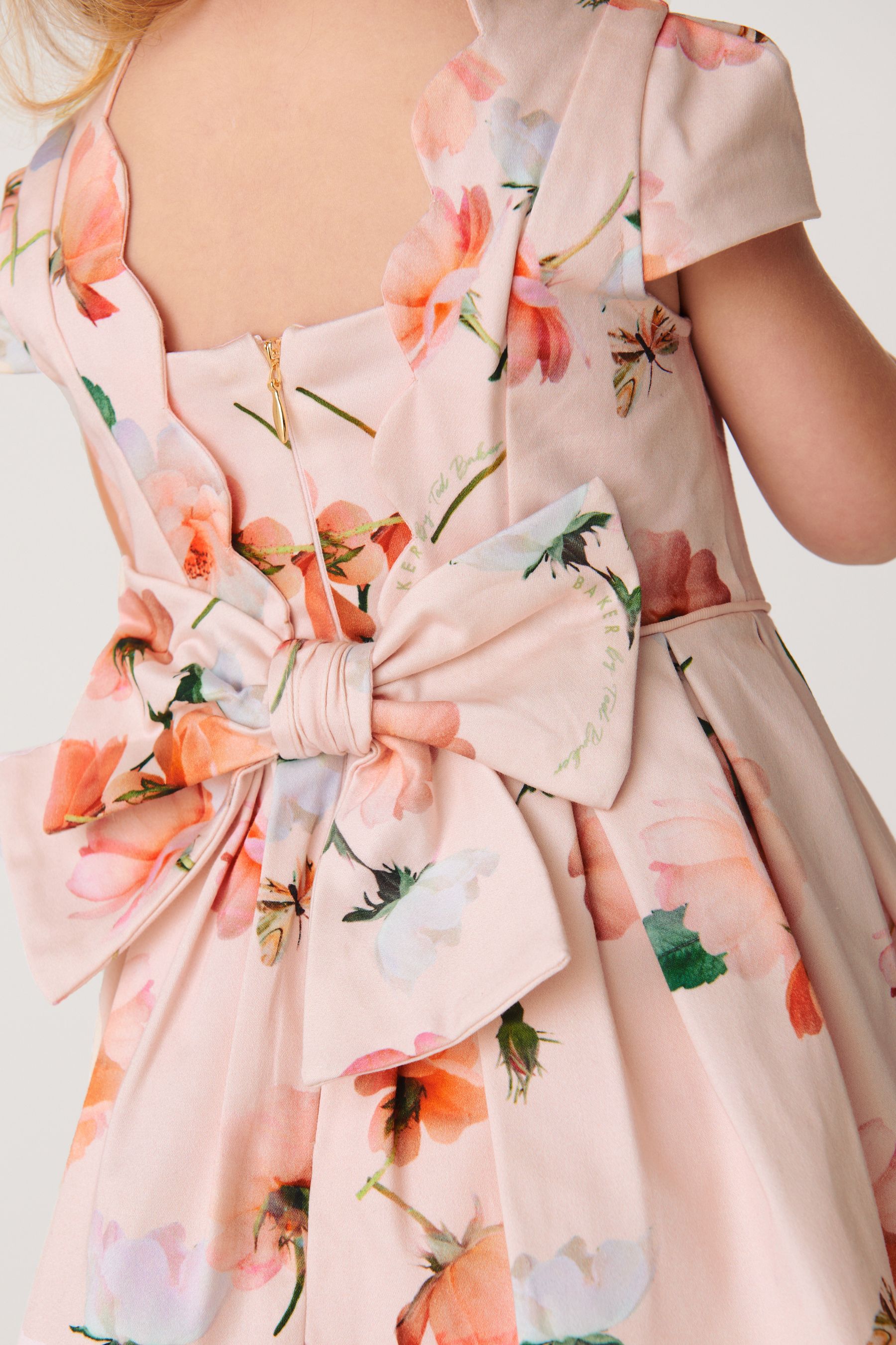 Pink Baker by Ted Baker Pink Floral Dress