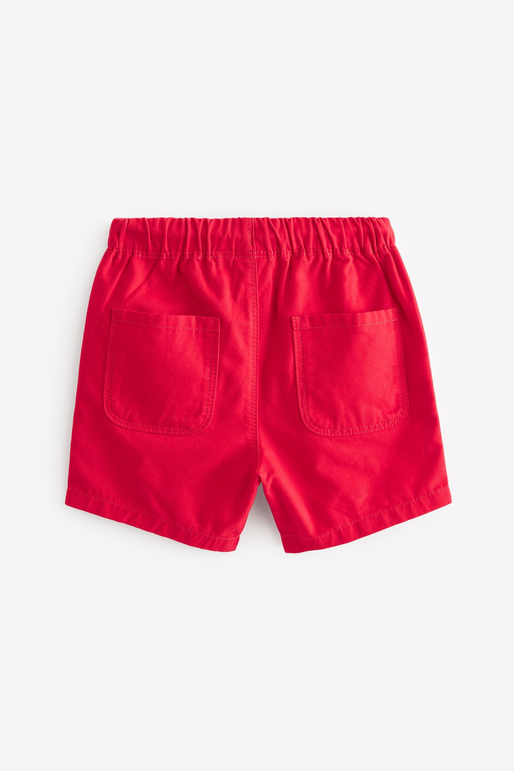 Red Pull-On Shorts (3mths-7yrs)