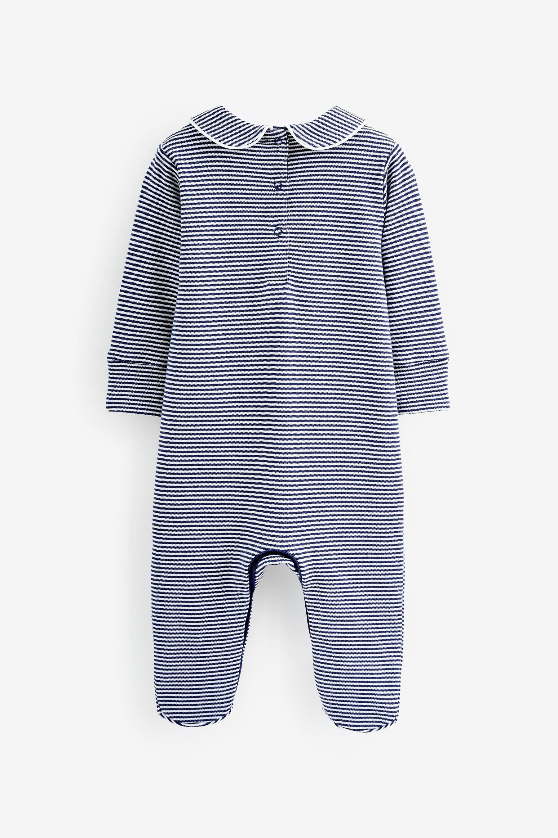 Navy Blue Baby Single Sleepsuit 1 Pack (0-18mths)